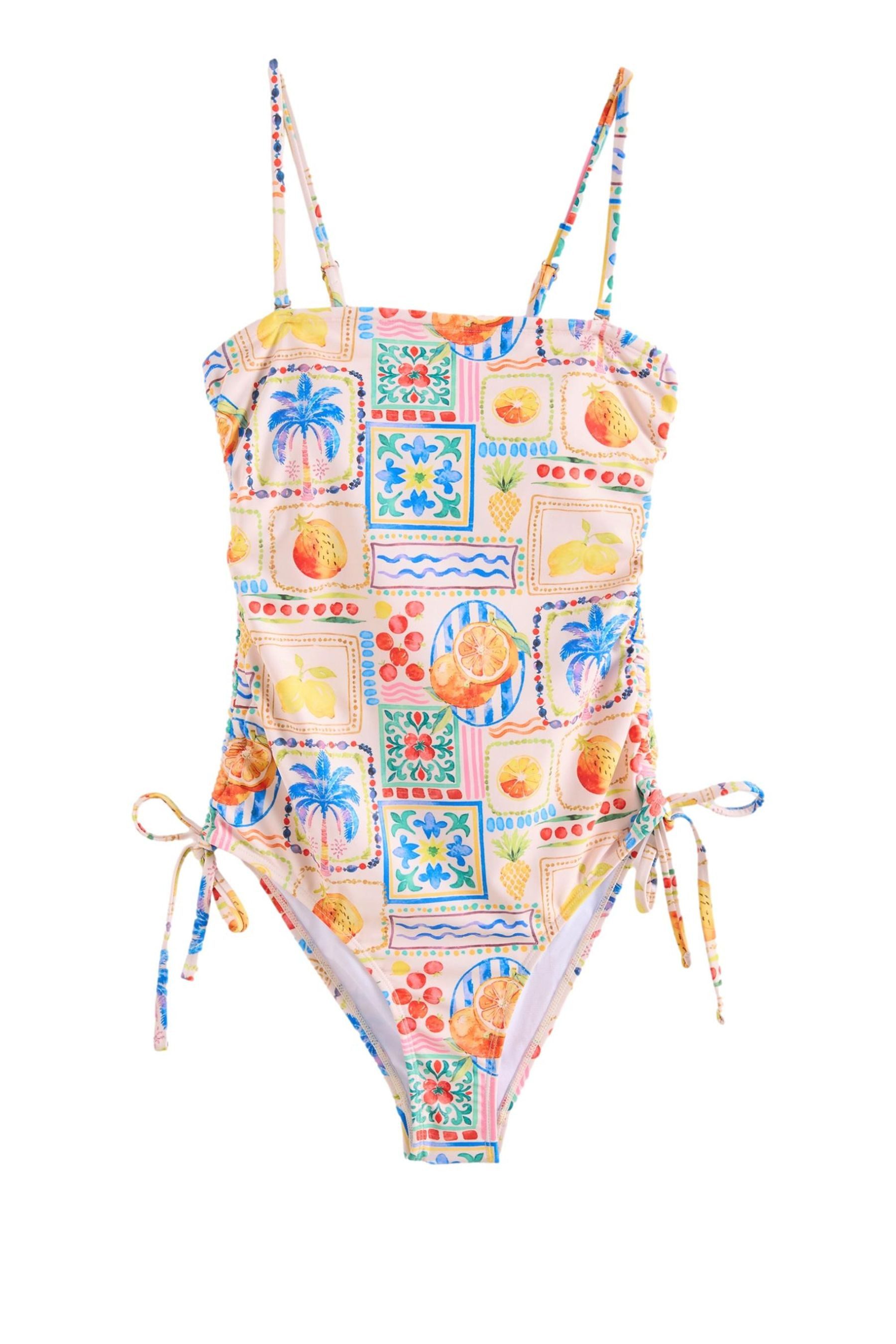 Friends Like These Badeanzug Friends Like These Bandeau-Badeanzug mit Print (1-St)