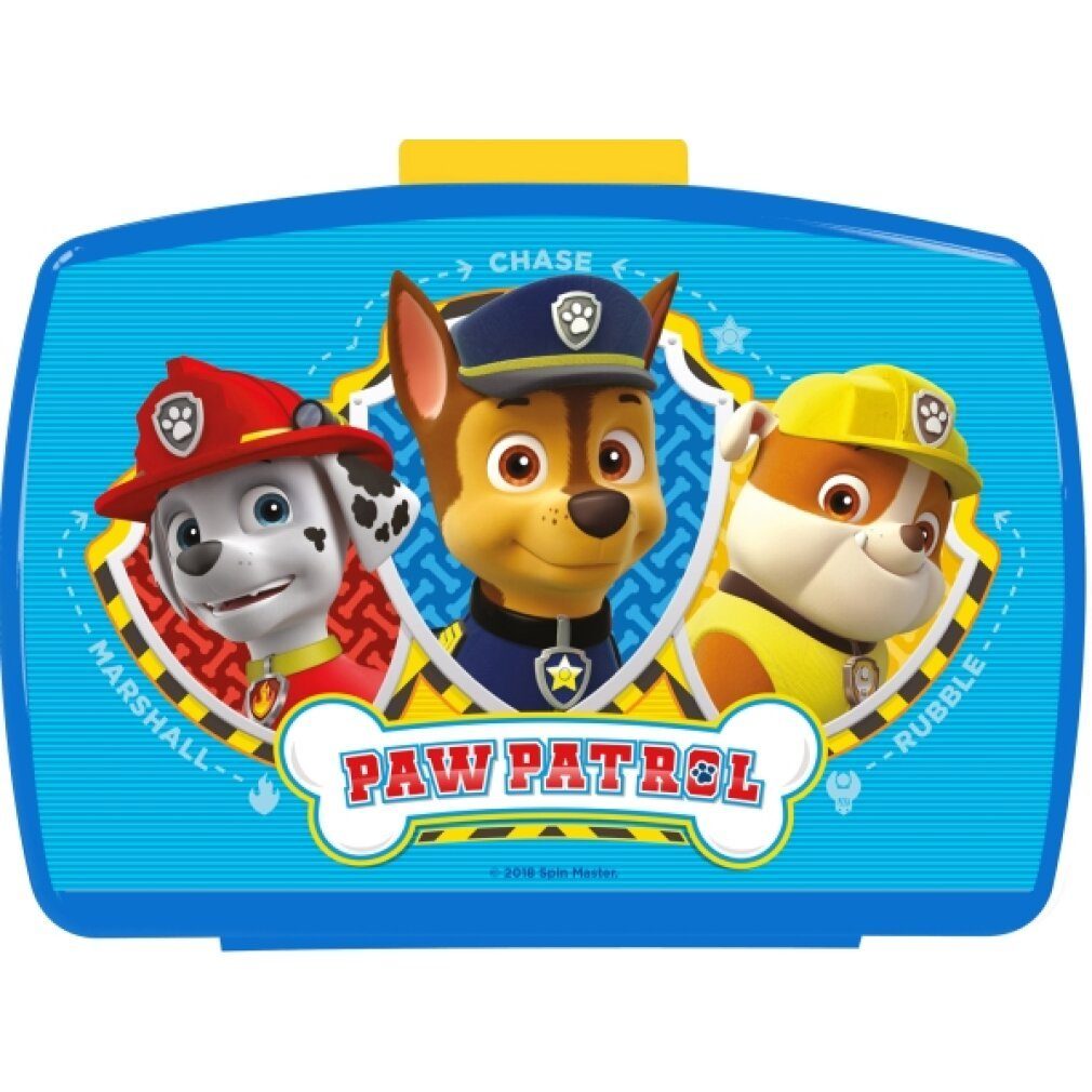 p:os Papierscheren PAW Paw Patrol, Brotdose mit Einsatz