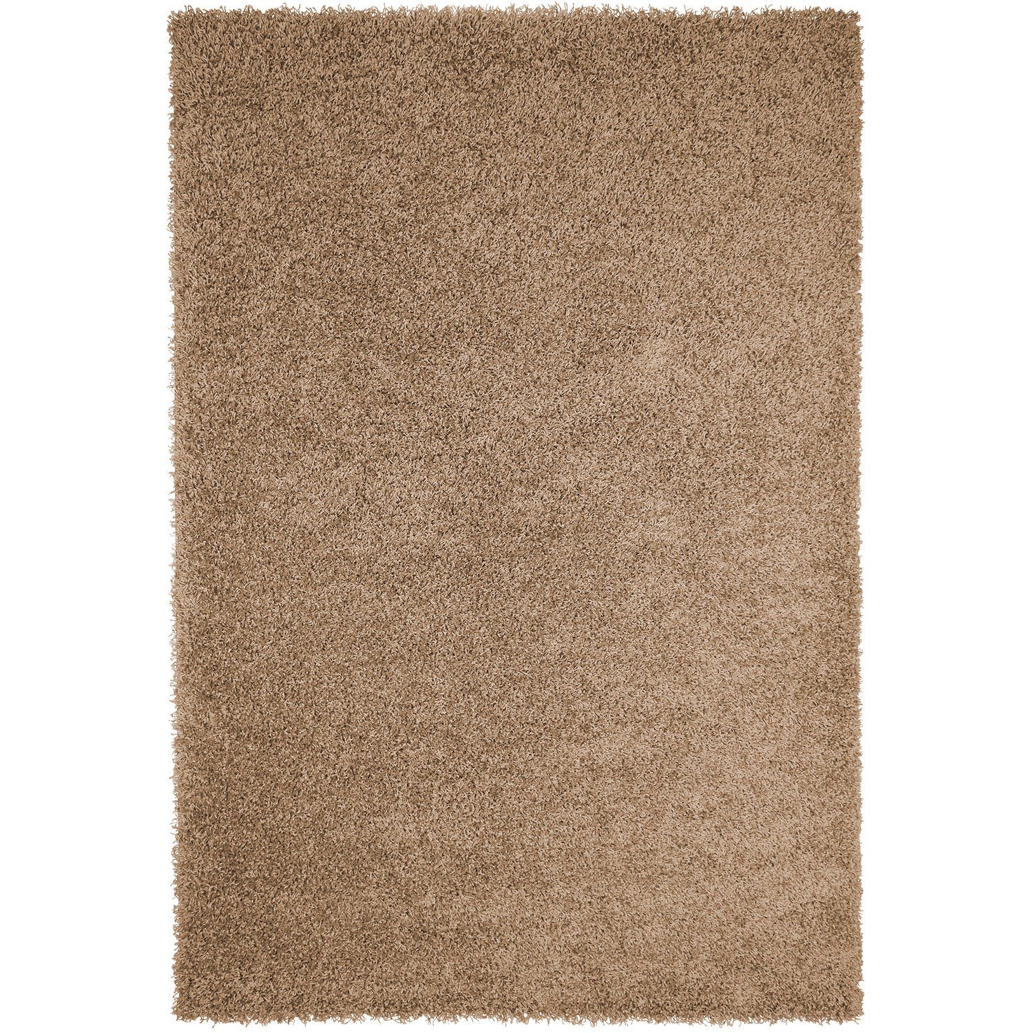 Vimoda Hochflor-Teppich Shaggy Beige, Rechteckig, Höhe: günstig online kaufen