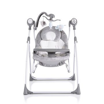 Cangaroo Babywippe Babywippe Swing Star, mit Fernbedienung, Musik, Timer und Mobile