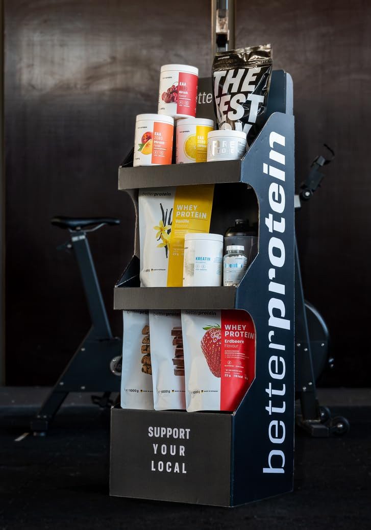 better protein Collagen Pulver – Haut, Haar und Knochen, 100% rein aus Deutschland Pulver, 1 er Ohne Zusatzstoffe - Typ I, II und III - Geschmacksneutral & Wasserlöslich à 300 g