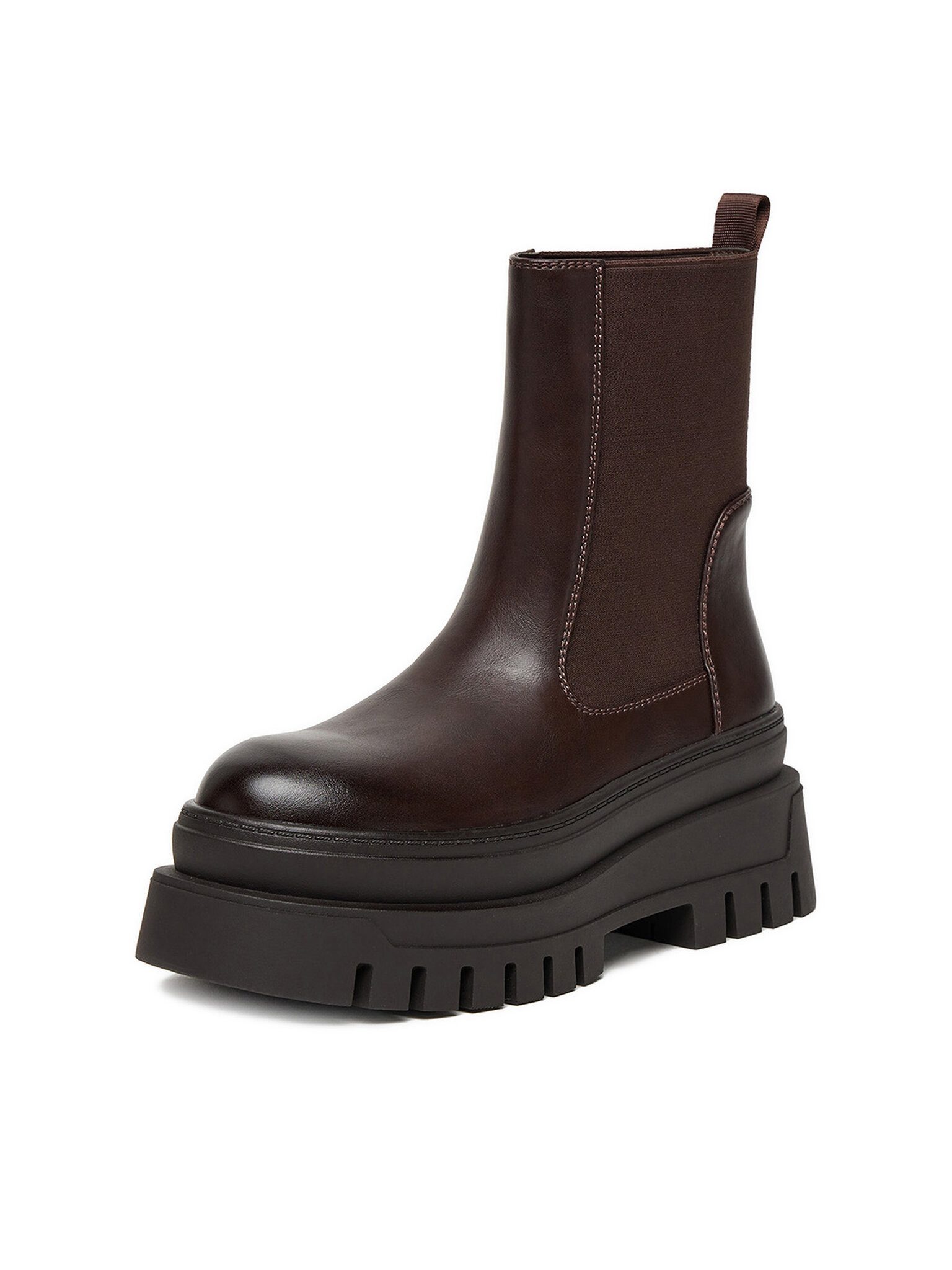 DeeZee Deezee Women's Chelsea Boots Brown CEO-HY60290S-1 Chelseaboots – Bild 3 von 5