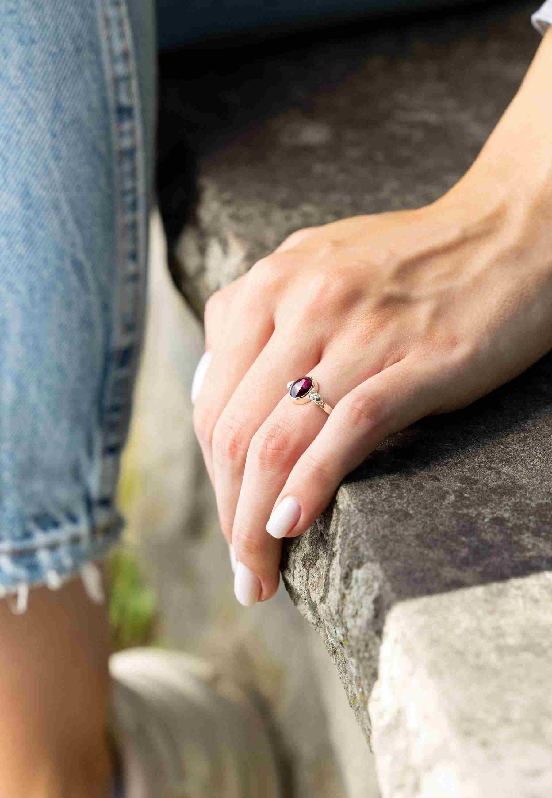 mantraroma Silberring HANA aus 925 Silber günstig online kaufen