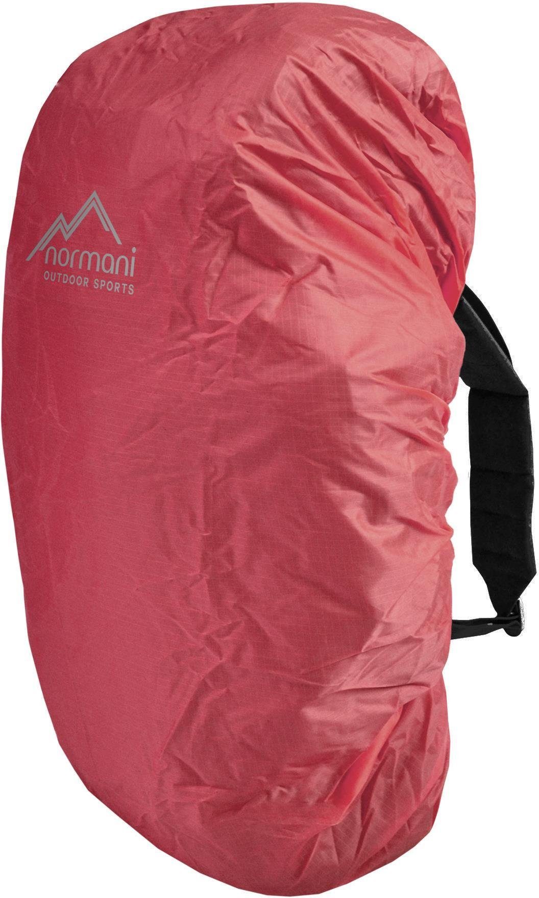 normani Rucksack-Regenschutz Rucksack-Regenüberzug für 80-90 Liter Raincover, Rucksackcover wasserdichte Rucksackhülle Regenschutz mit Reflektorlogo