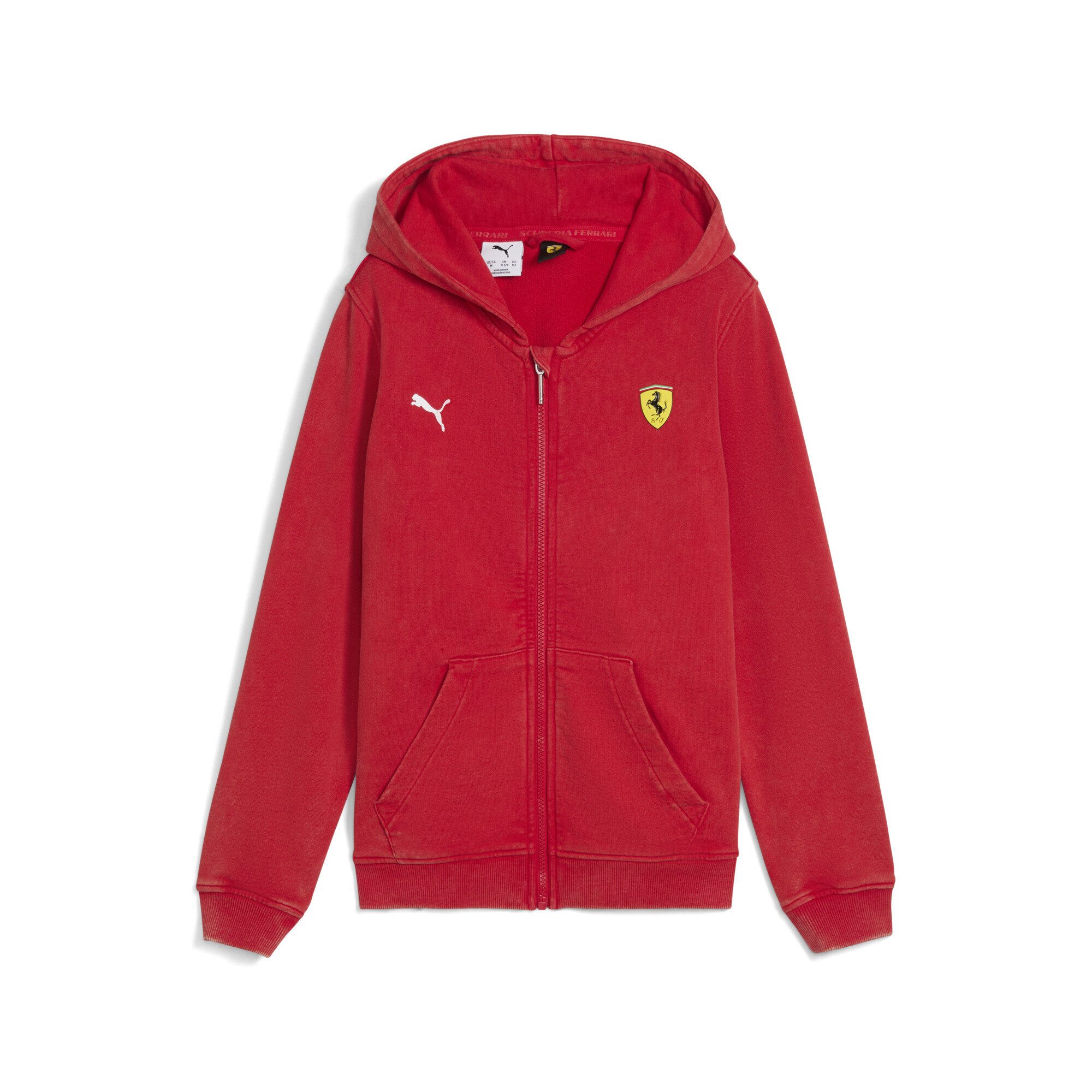 PUMA Sweatjacke Scuderia Ferrari Sportswear Kapuzen-Sweatjacke Jugendliche