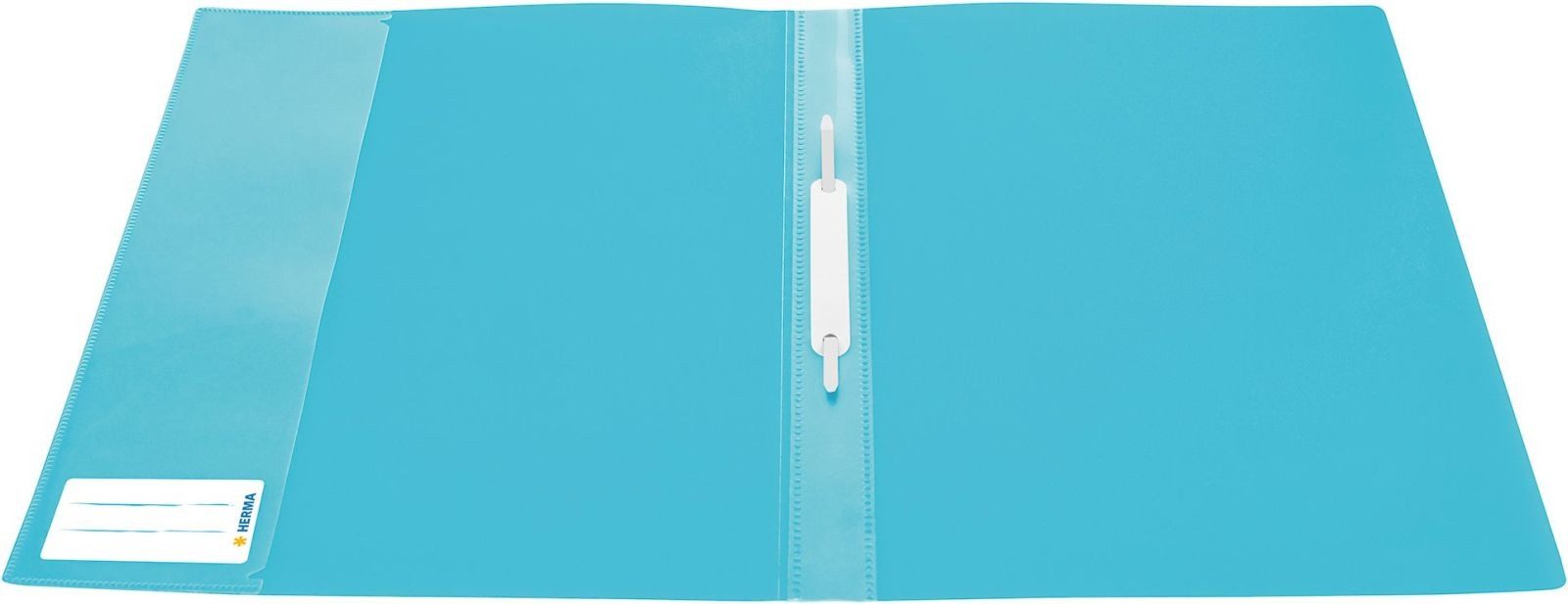 HERMA Hefter Schnellhefter A4 PP hellblau (3 Stück)