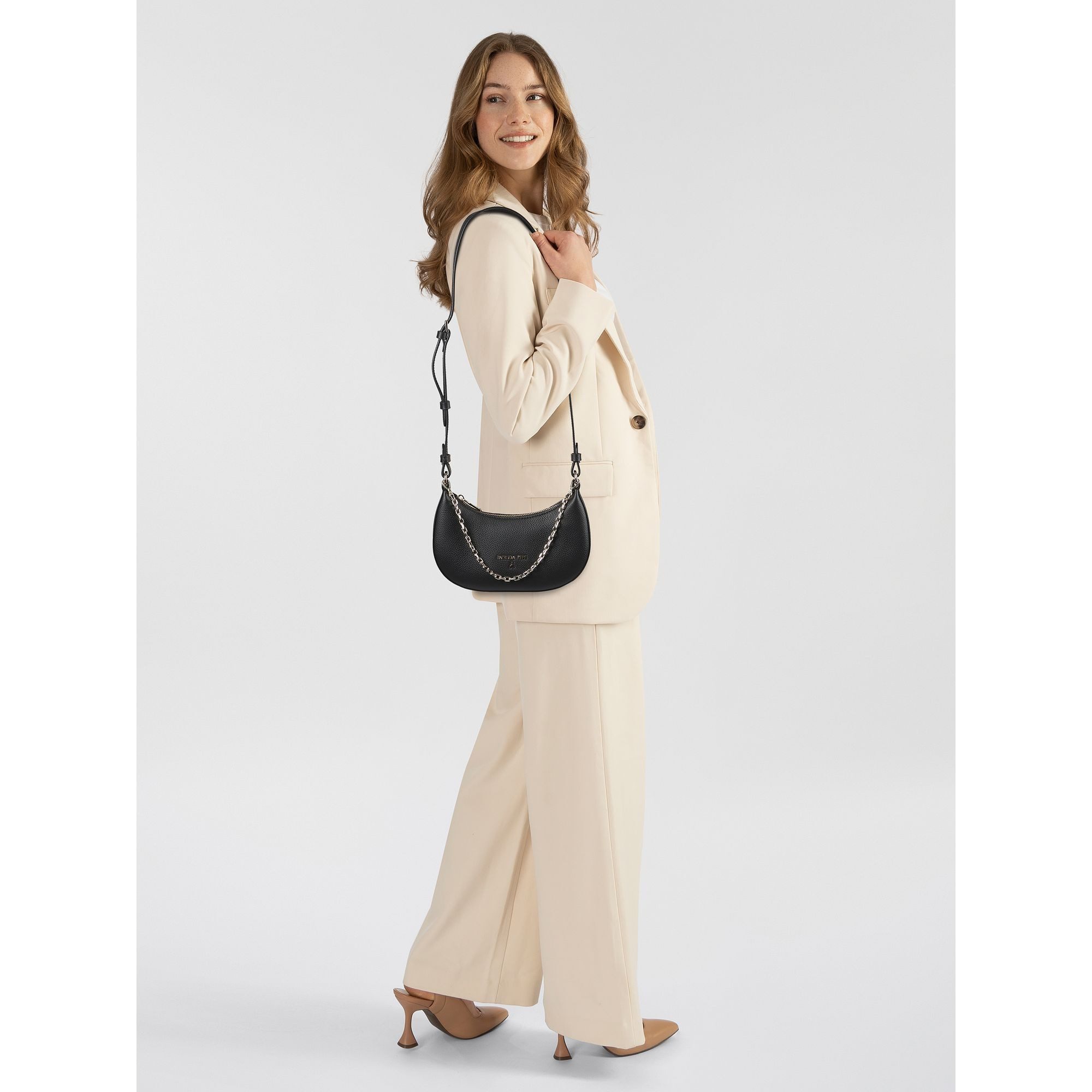 Patrizia Pepe Schultertasche Daily, Leder