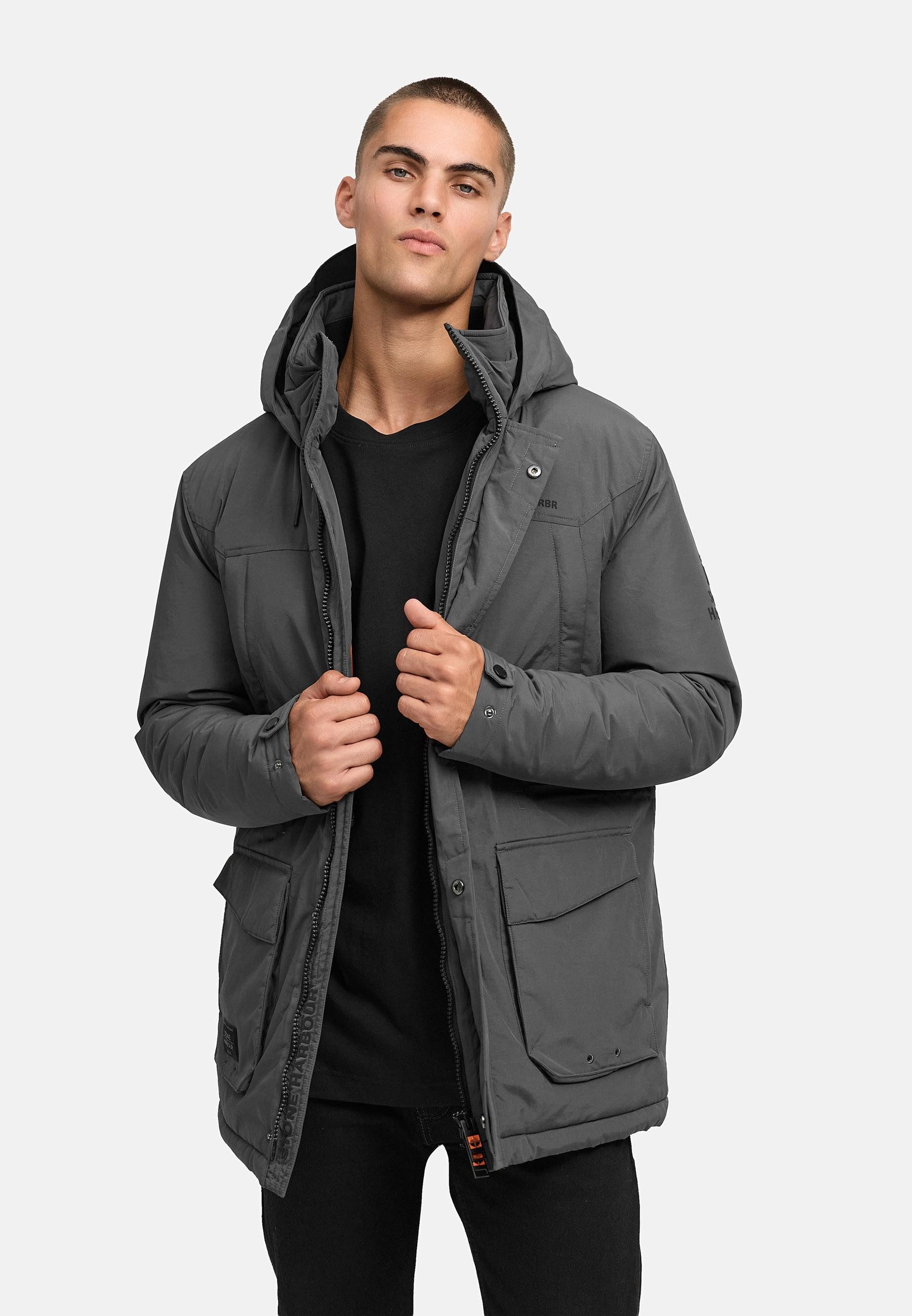 Stone Harbour Winterjacke Wadiim XX Warm gefütterte Outdoorjacke mit Kapuze