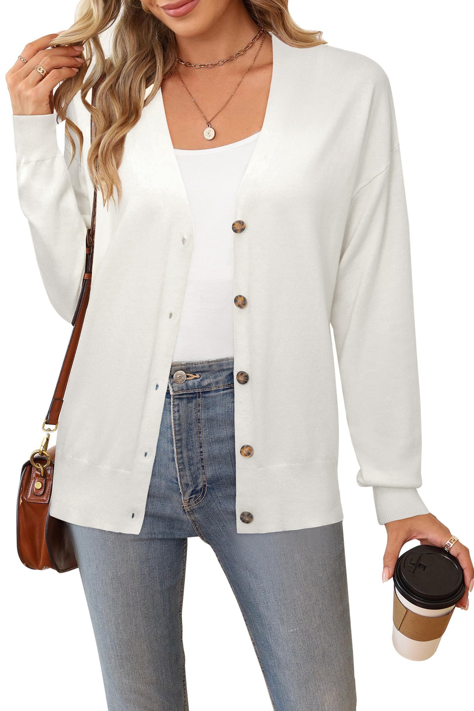 Arach&Cloz Strickjacke Arach&Cloz Damen Cardigan Strickmantel günstig online kaufen