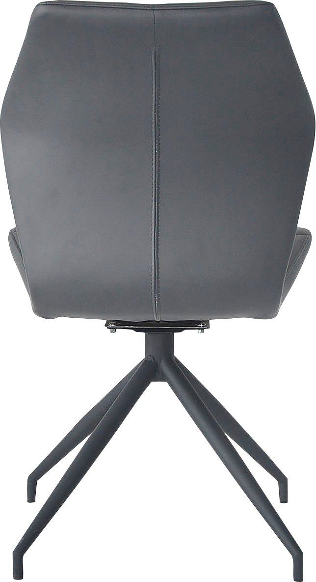 byLIVING Esszimmerstuhl Imke (Set, 2 St), 2er-Set, gemütlicher Esszimmerstuhl mit Steppung, 360 Grad drehbar