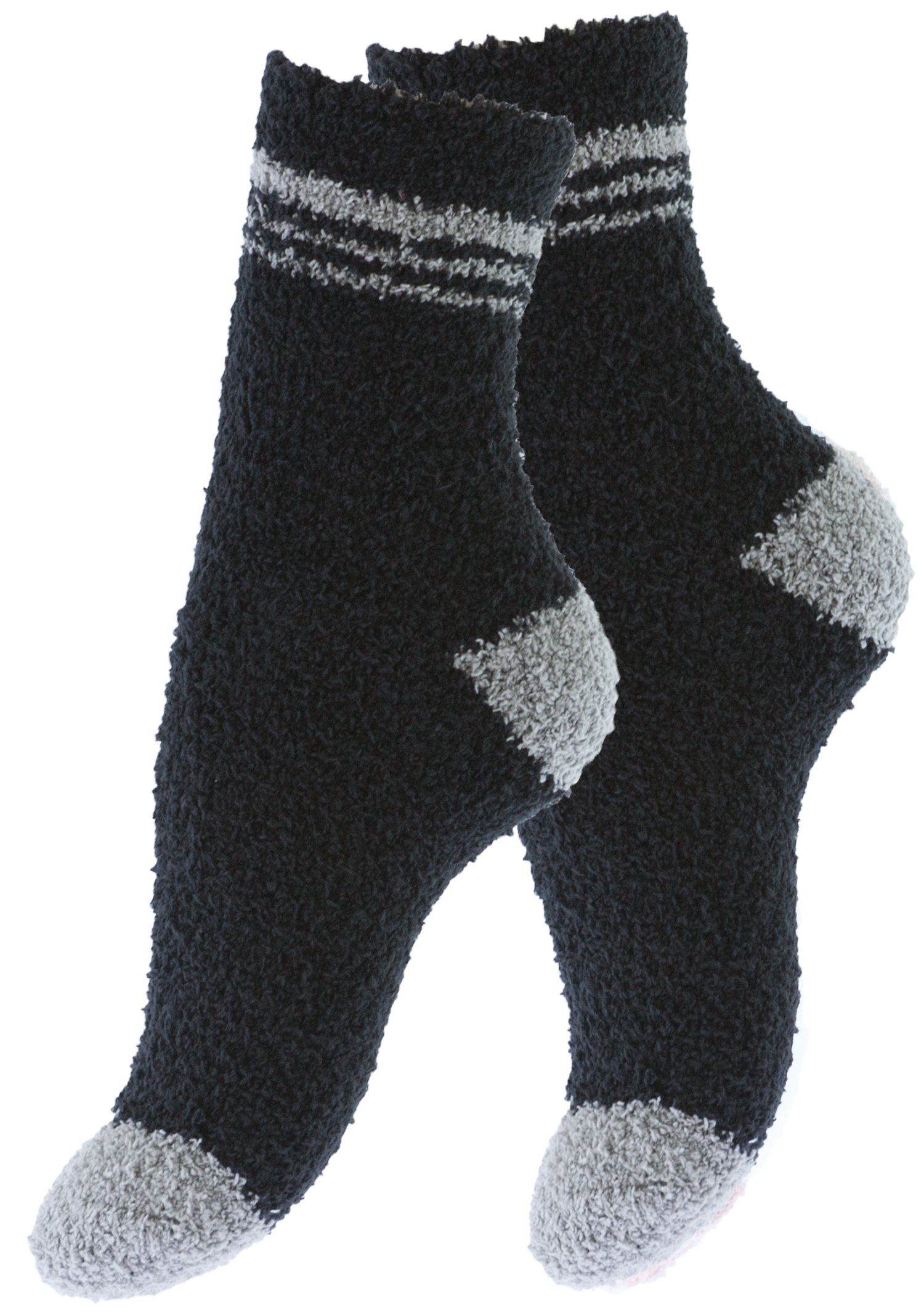 Yenita® Socken (4-Paar) Weich und flauschig