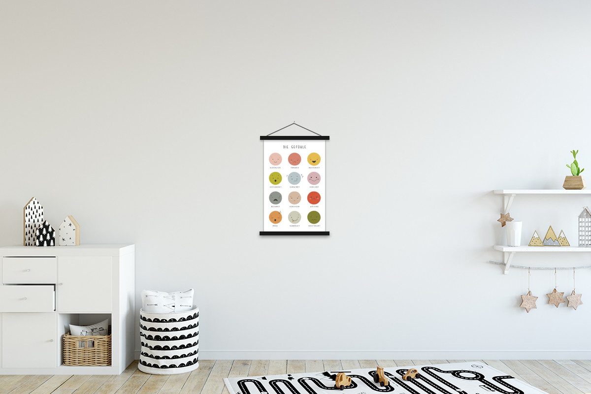 MuchoWow Poster Pädagogisch - Gefühle lernen günstig online kaufen