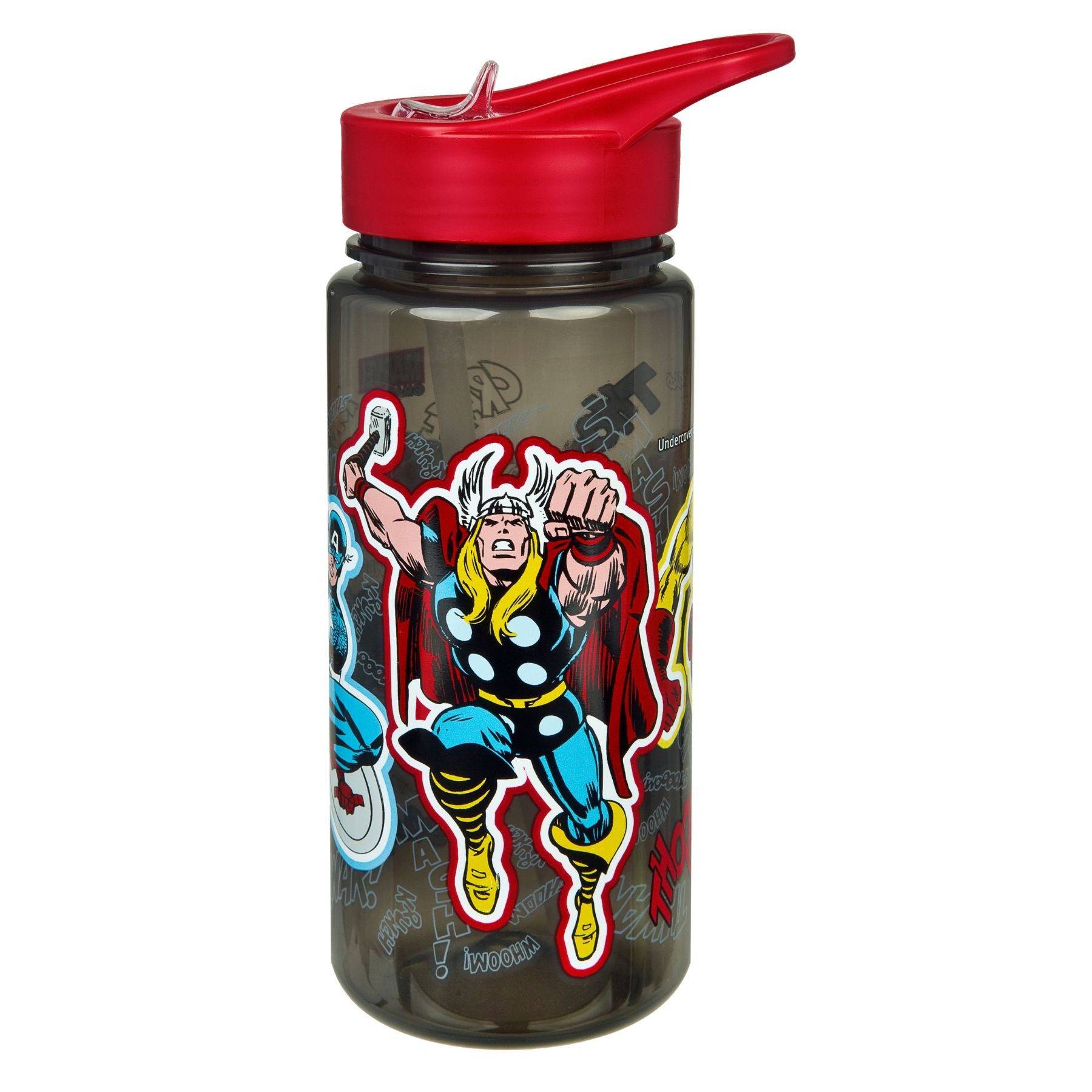 MARVEL Trinkflasche 500 ml Kinder Trinkflasche mehrfarbig Wasserflasche für Alltag