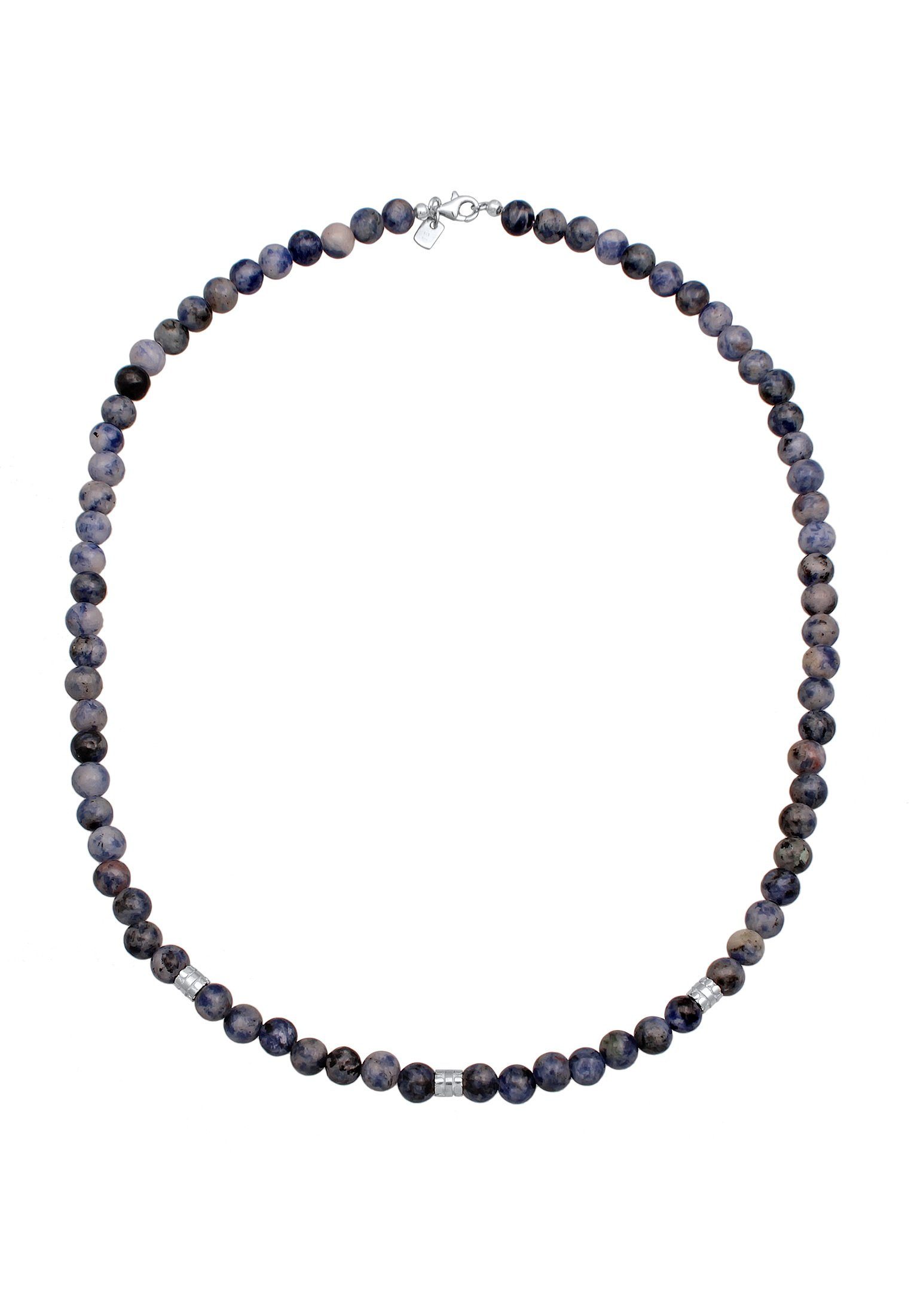 Kuzzoi Silberkette Achat Perlen Beads Vintage 925 Silber, Kugel günstig online kaufen