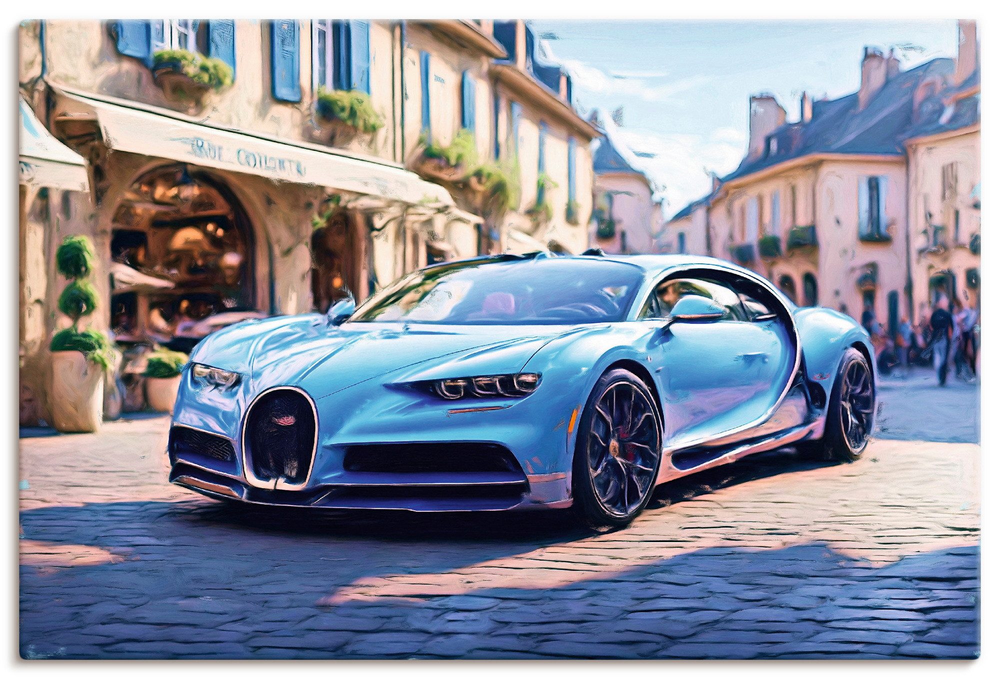 Artland Wandbild Chiron, Auto (1 St), als Alubild, Leinwandbild, Poster, Wandaufkleber in verschied. Größen