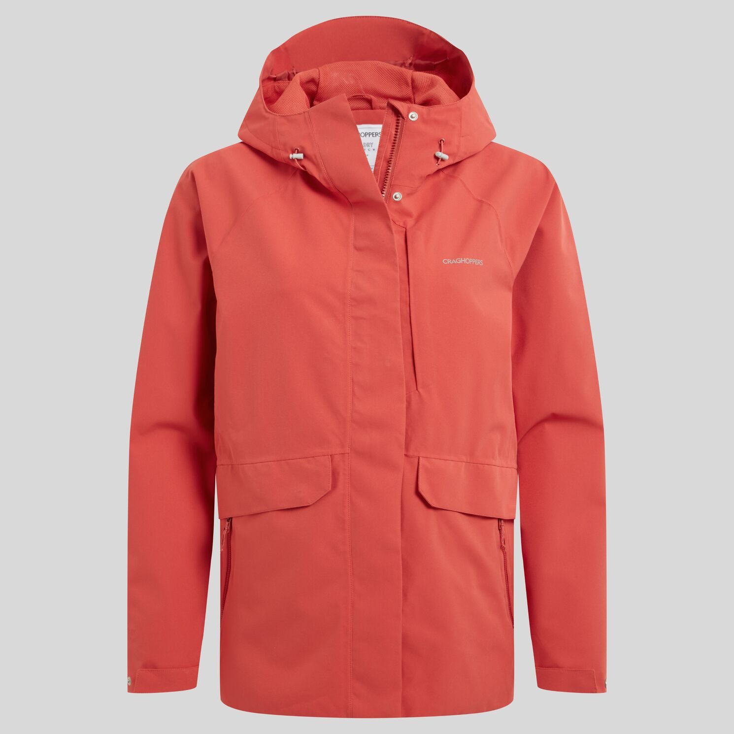 Craghoppers Hardshelljacke Craghoppers - wasserdichte Regenjacke Caldbeck 20.000 WT Mantel, red