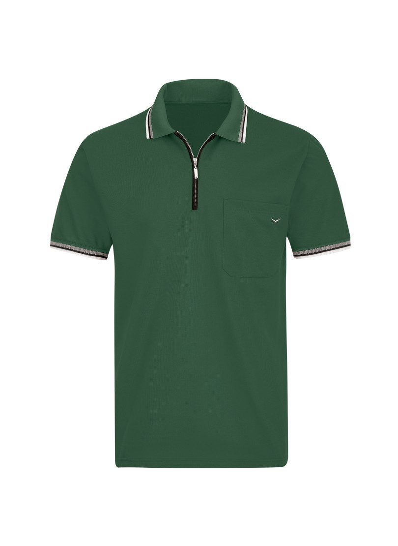 Trigema Poloshirt TRIGEMA Poloshirt mit Reißverschluss günstig online kaufen