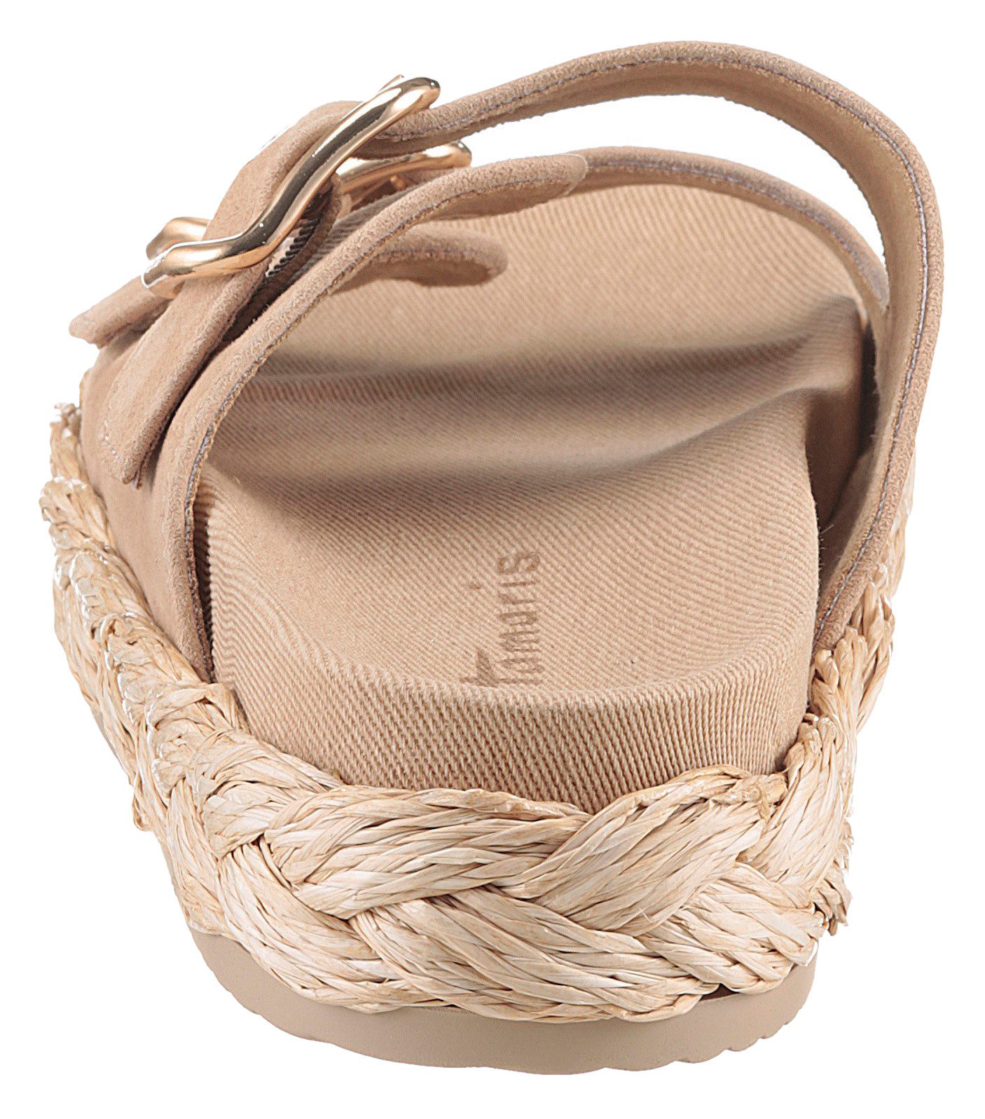 Tamaris Pantolette, Plateaus, Sommerschuh, Strandschuh mit vorgeformtem Fuß günstig online kaufen