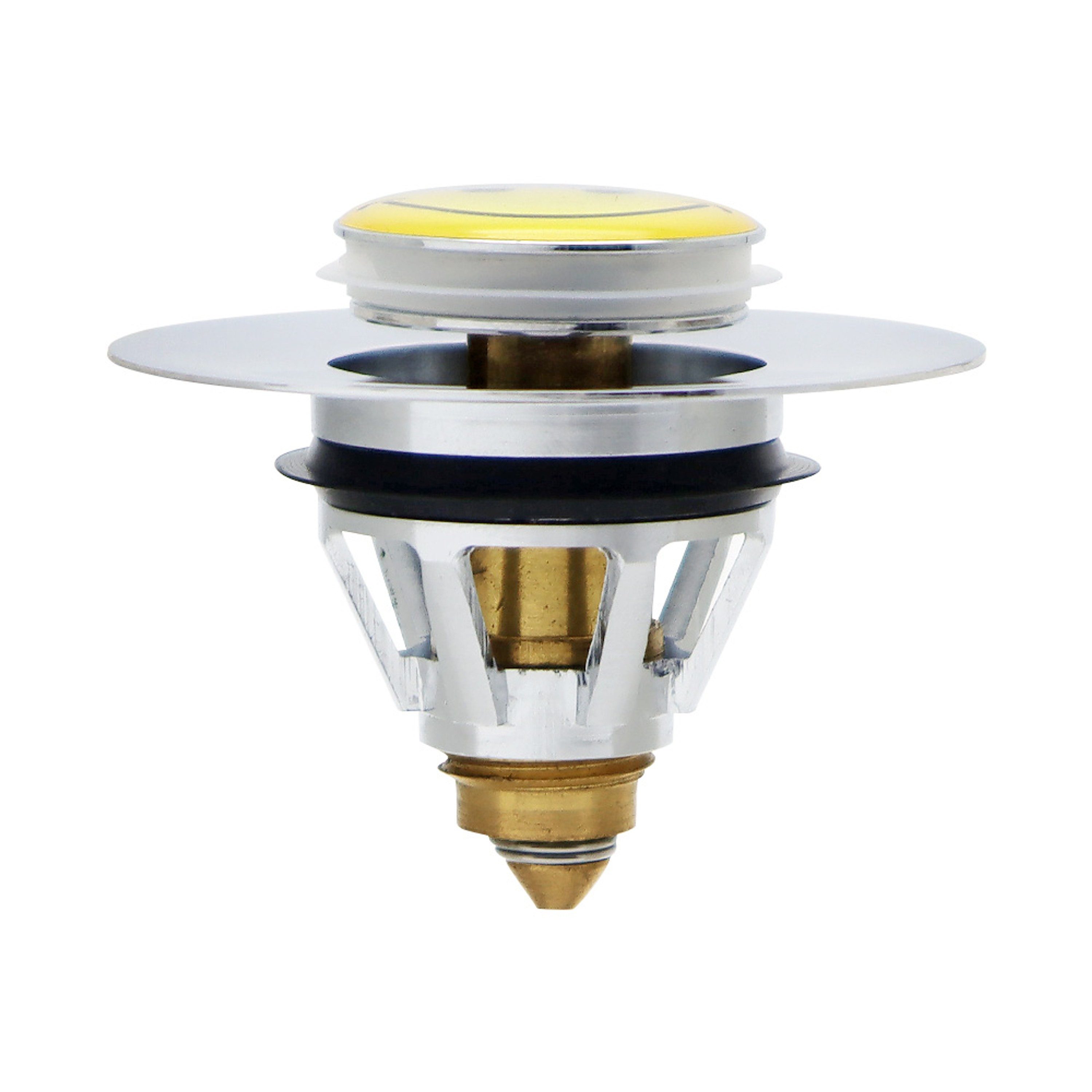 Dusbad Badaccessoire-Set Dusbad Pop Up Universal Waschbeckenstöpsel Smiley günstig online kaufen