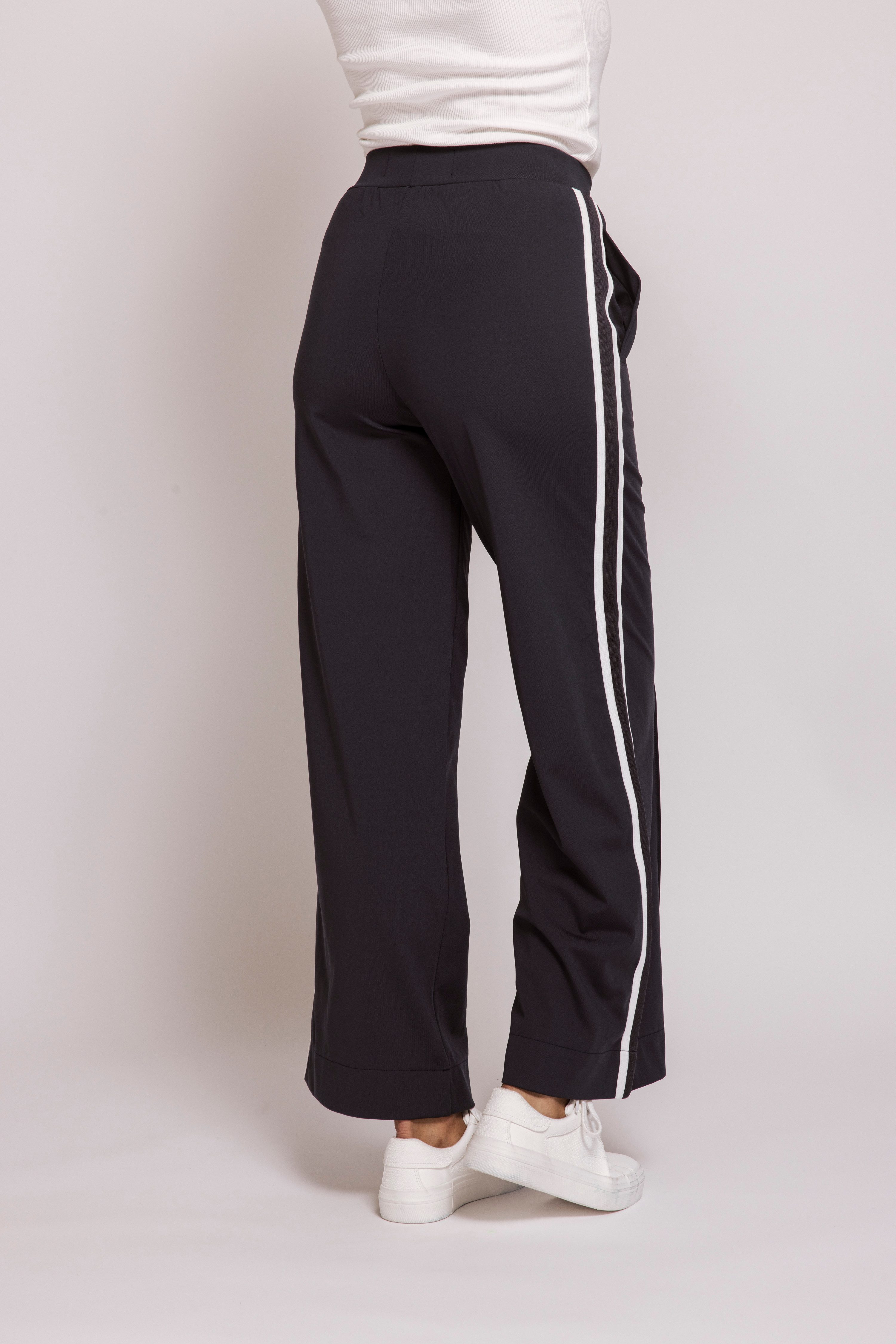 Zhrill Jerseyhose DEENA Wide Leg, Galonstreifen günstig online kaufen