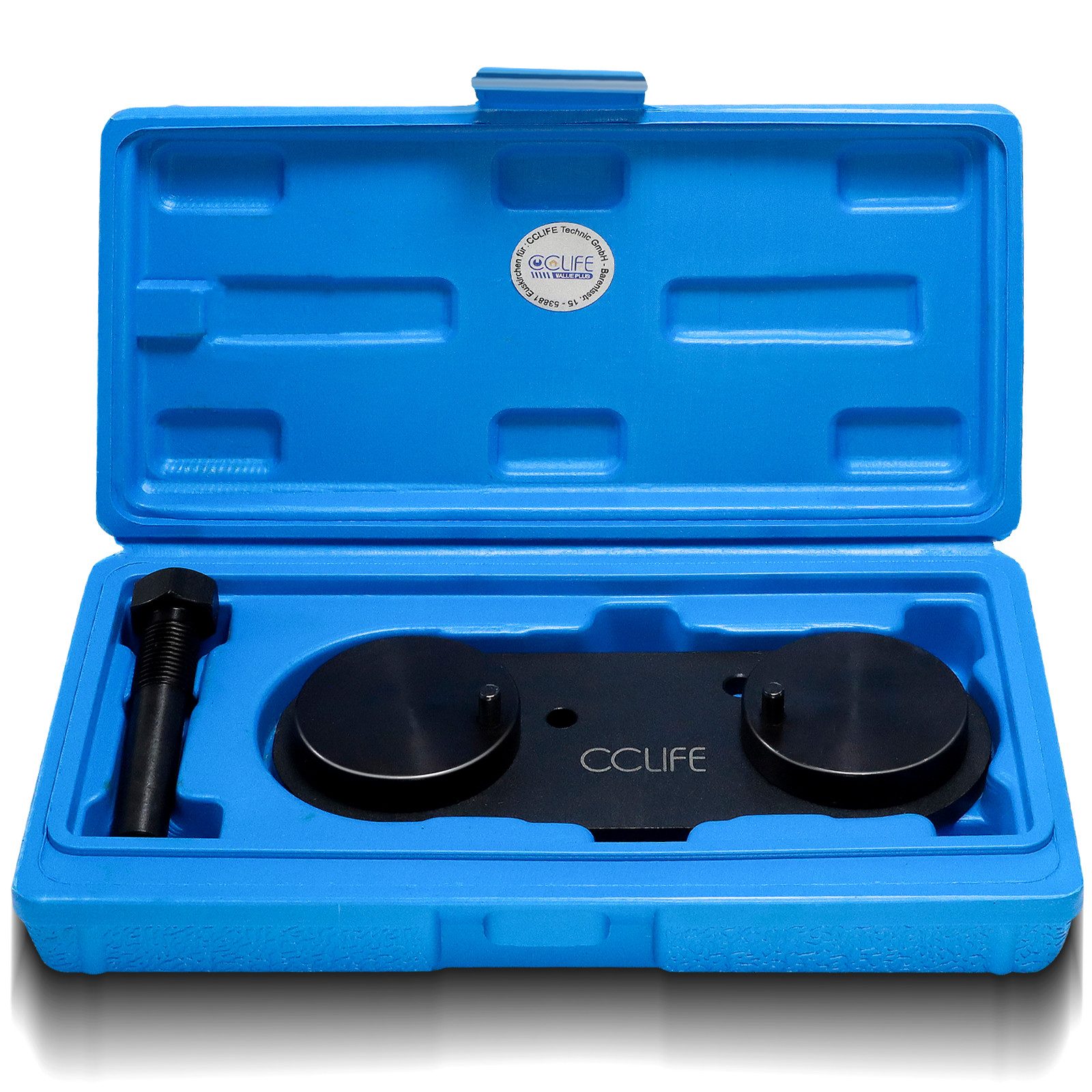 CCLIFE Montagewerkzeug Motor Steuerkette Werkzeug EA111 1.4/1.4T/1.6, Kompatibel mit VW/Audi, (1-tlg)