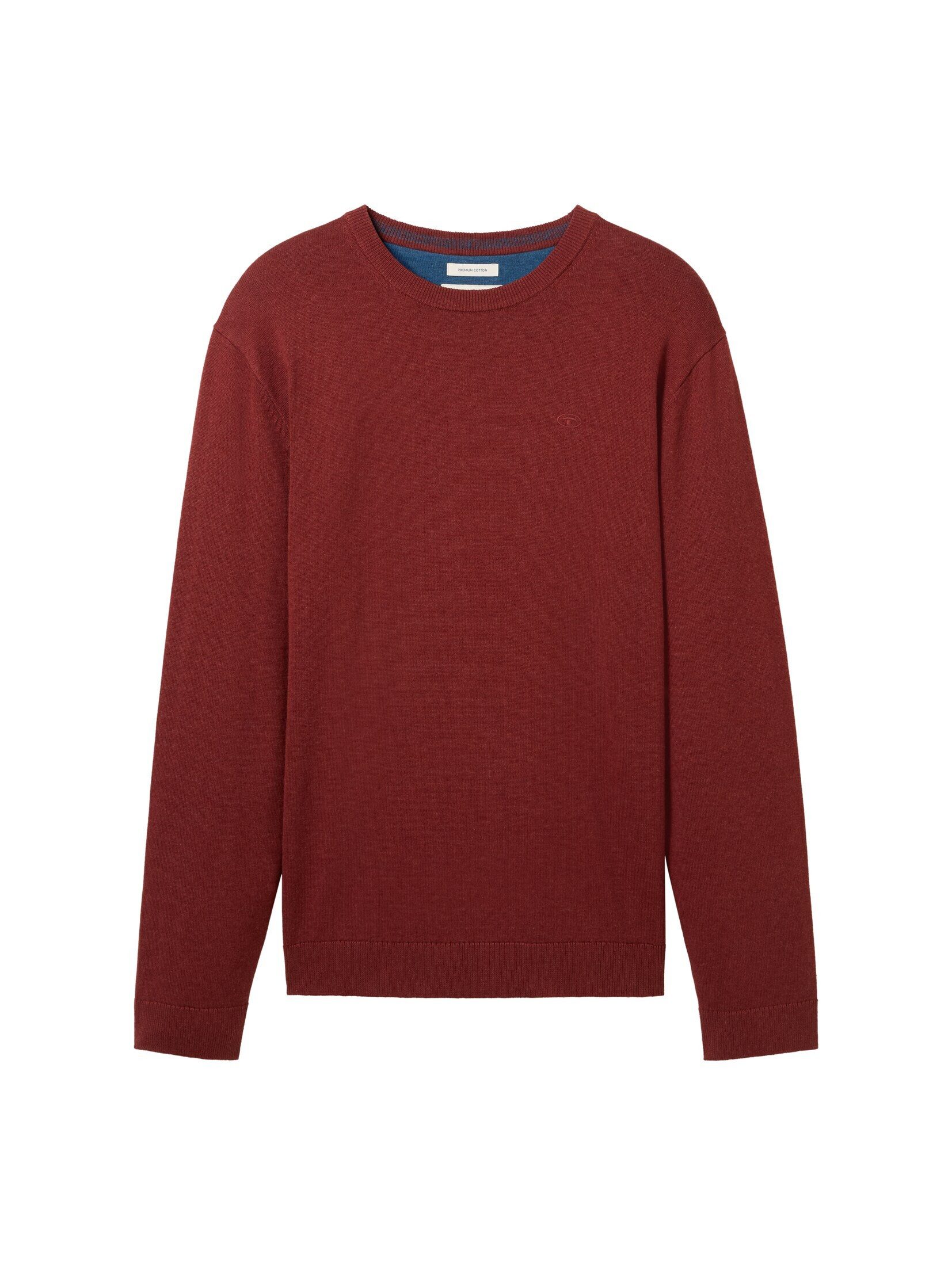 TOM TAILOR Strickpullover Basic Strickpullover aus günstig online kaufen