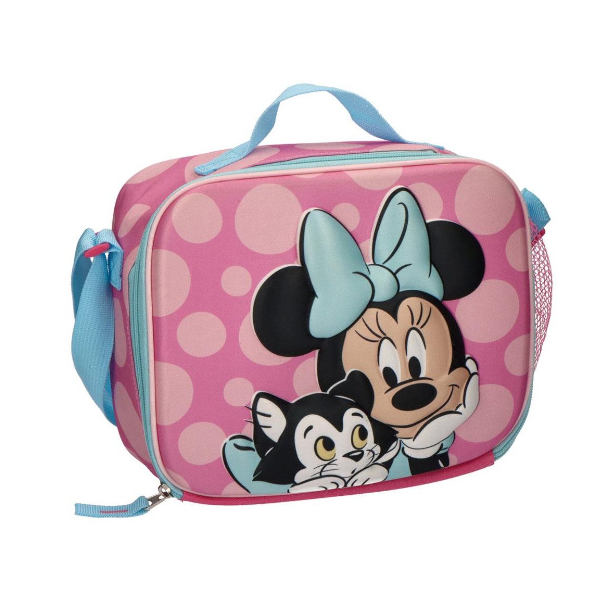 Disney Minnie Mouse Picknicktasche 3D Isoliertasche Kinder Lunchtasche Schule 20 cm (1-tlg)