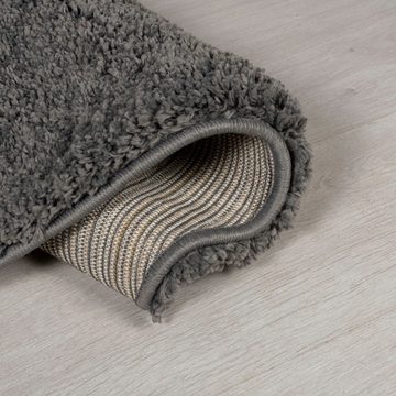 Hochflor-Teppich Feather, FLAIR RUGS, rund, Höhe: 40 mm