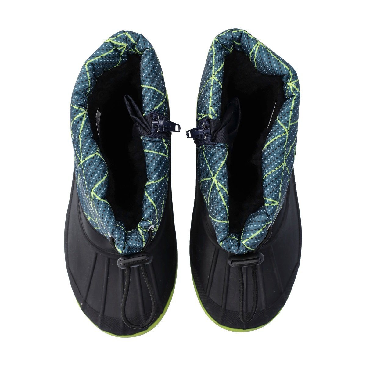 CMP Sneewy Snow Boot (Überschuh ist wasserdicht) blaugrün Kinder Winterstiefel – Bild 3 von 5
