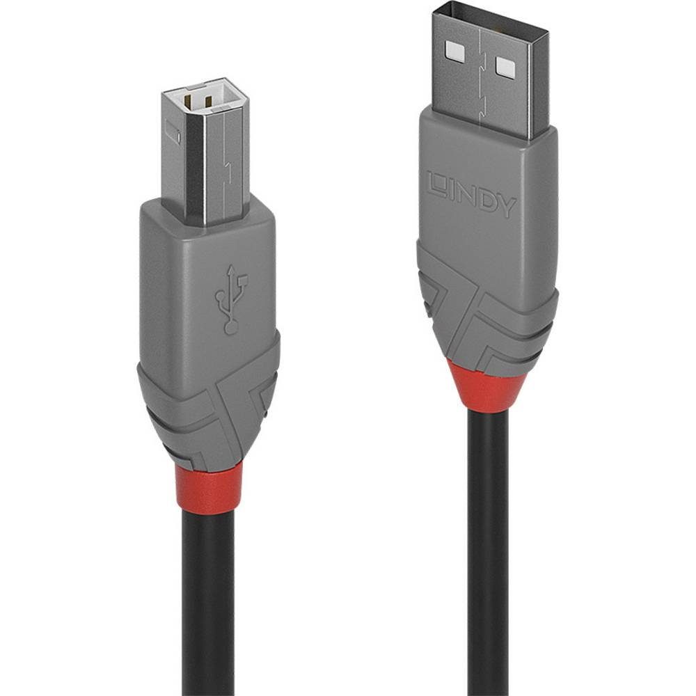 Lindy 7.5m USB 2 Typ B Kabel USB-Kabel A an