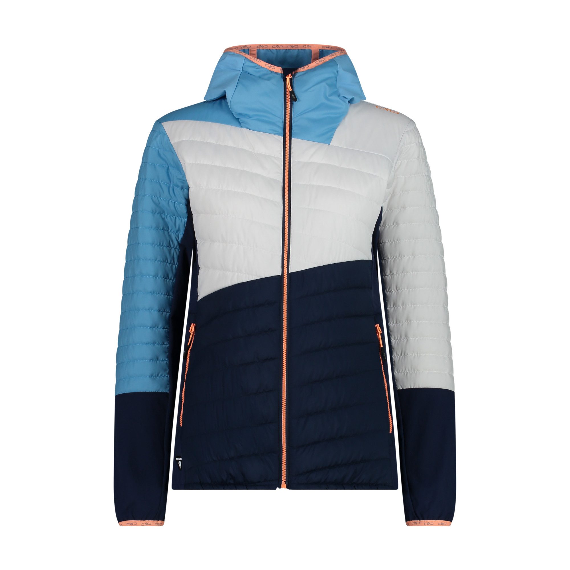 Outdoorjacke CMP Damen Jacke Woman Hybrid Jacket Fix Hood 33Z6026