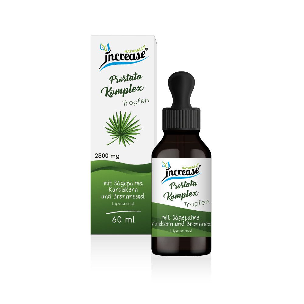 Liposomales Prostata Komplex - 2500mg Prostata Komplex pro Tag Tropfen