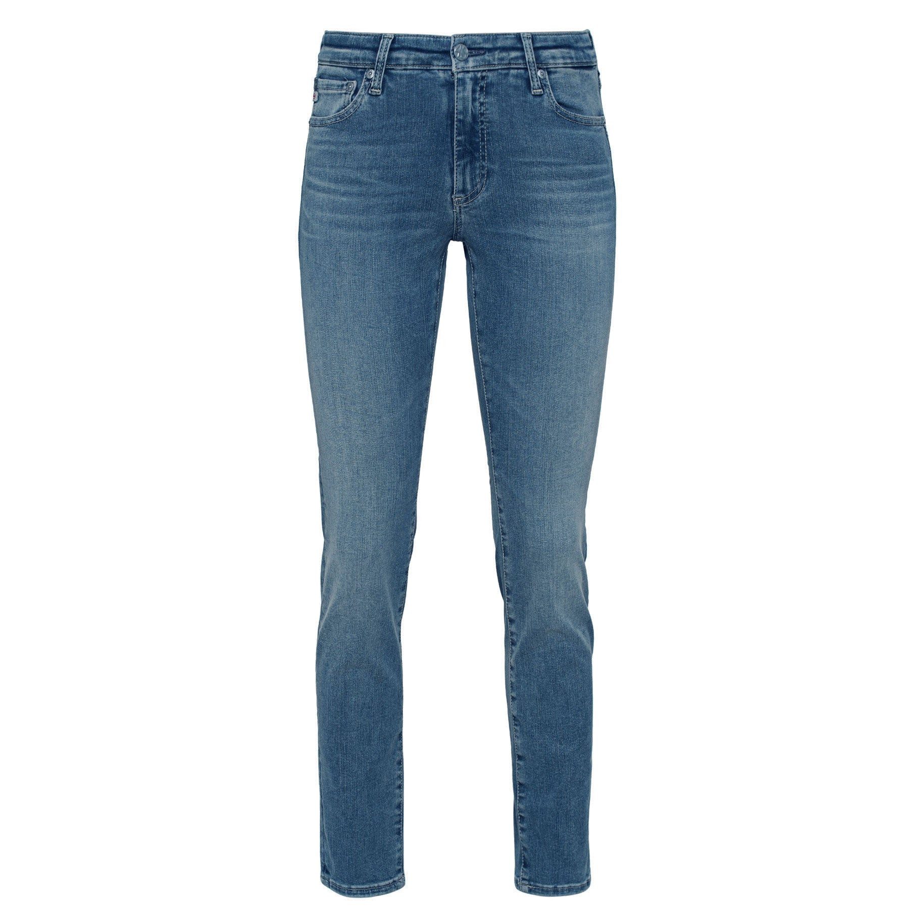 ADRIANO GOLDSCHMIED 5-Pocket-Jeans AG JEANS Jeans PRIMA Mid Waist - Blau