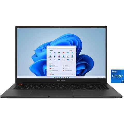 Asus Vivobook S 15 K3502ZA-BQ286W Notebook (39,6 cm/15,6 Zoll, Intel Core i7 12700H, Iris® Xᵉ Graphics, 1000 GB SSD)