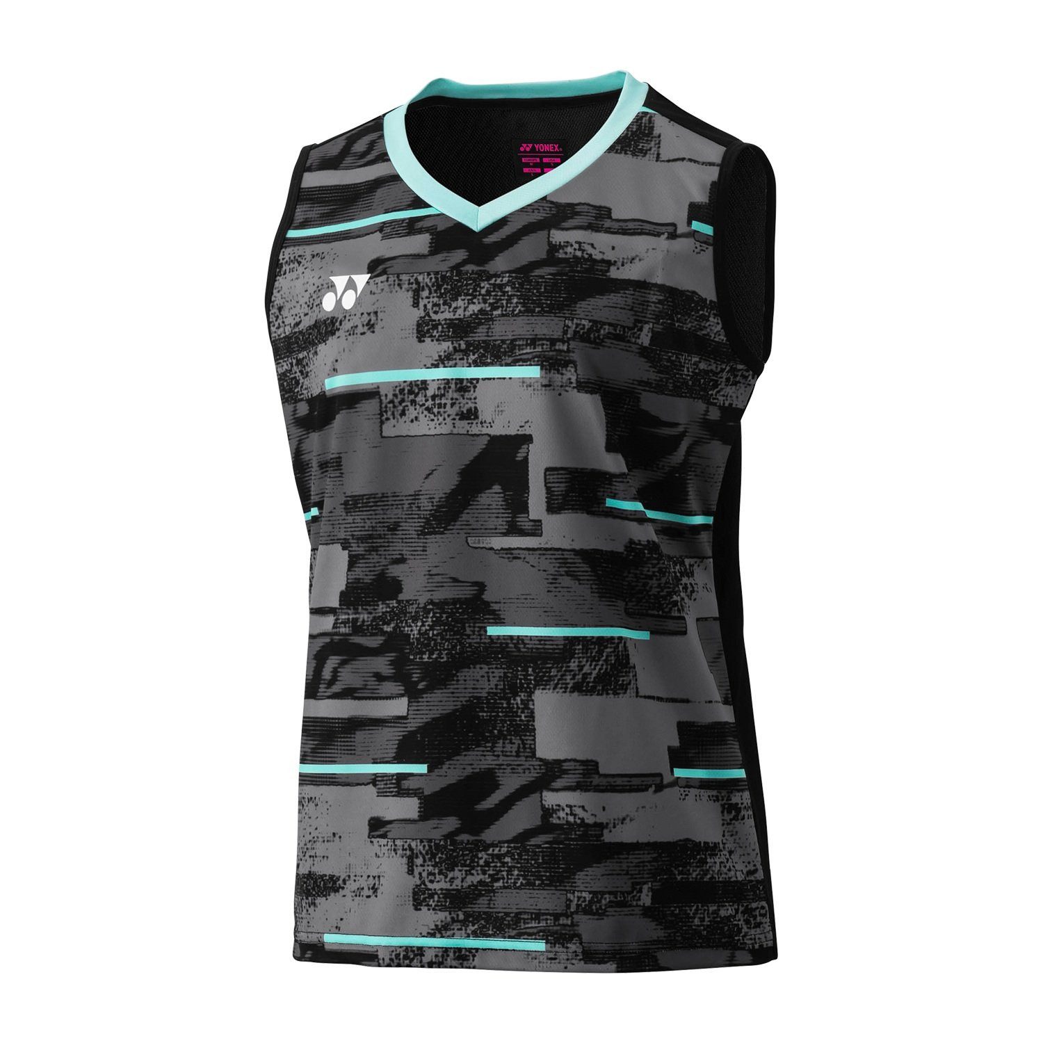Yonex Tanktop Sport-Tank Club Team YW0035 (100% Polyester) schwarz Damen
