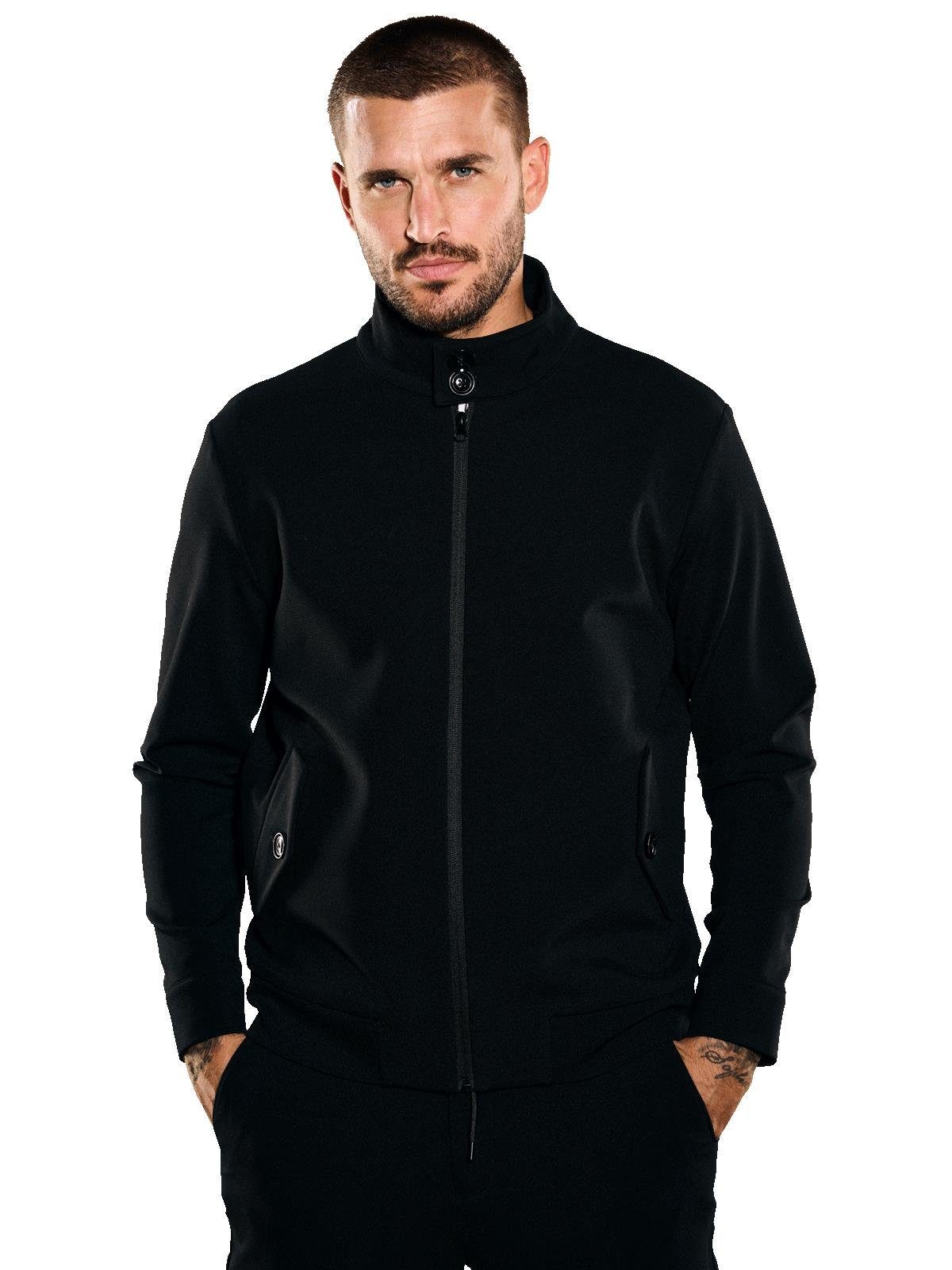 emilio adani Kurzjacke emilio adani Herren Jacke, Schwarz