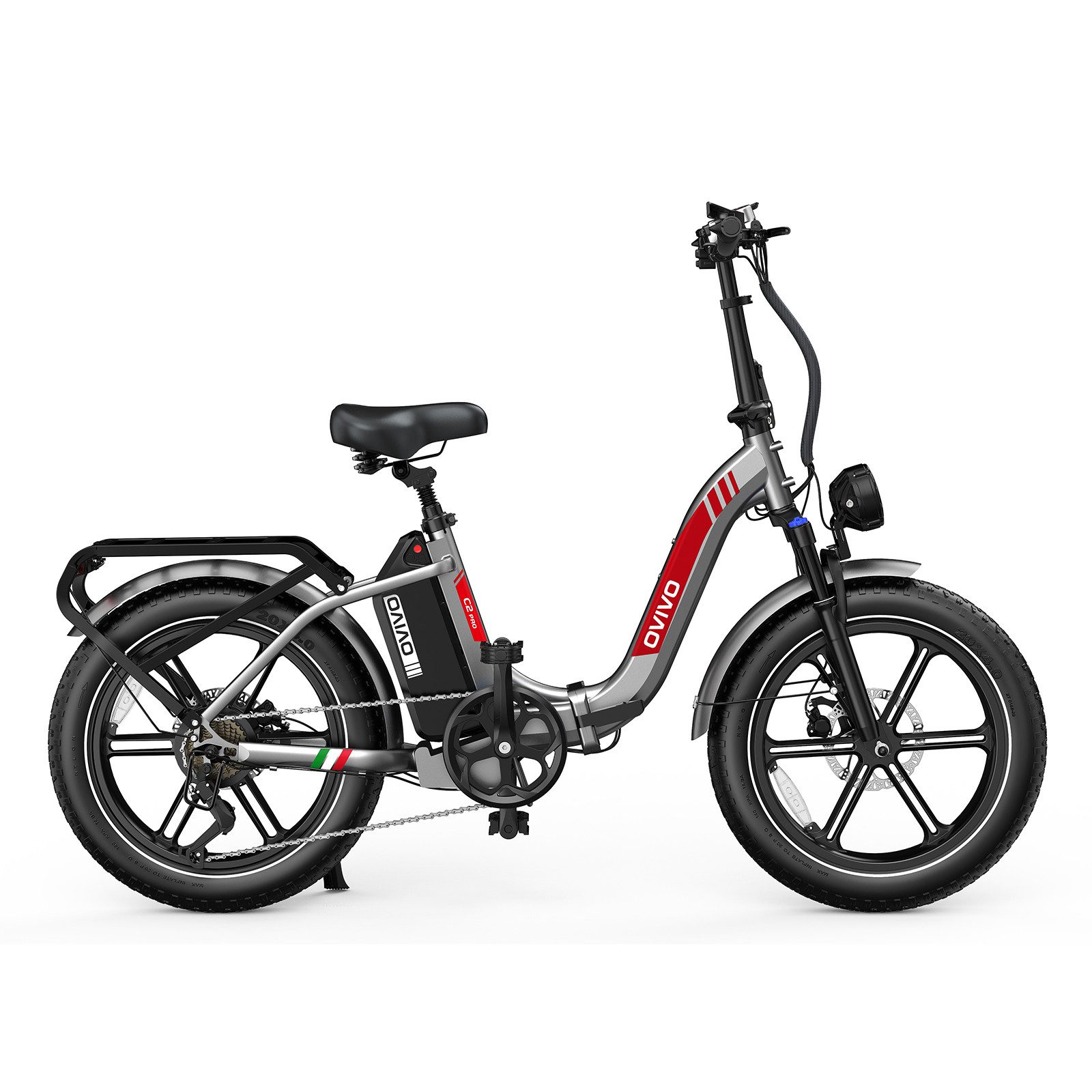 DOTMALL E-Bike Cityrad C2 PRO NEW Elektrofahrrad 7 Gang Shimano, 250W motor, 864Wh akku