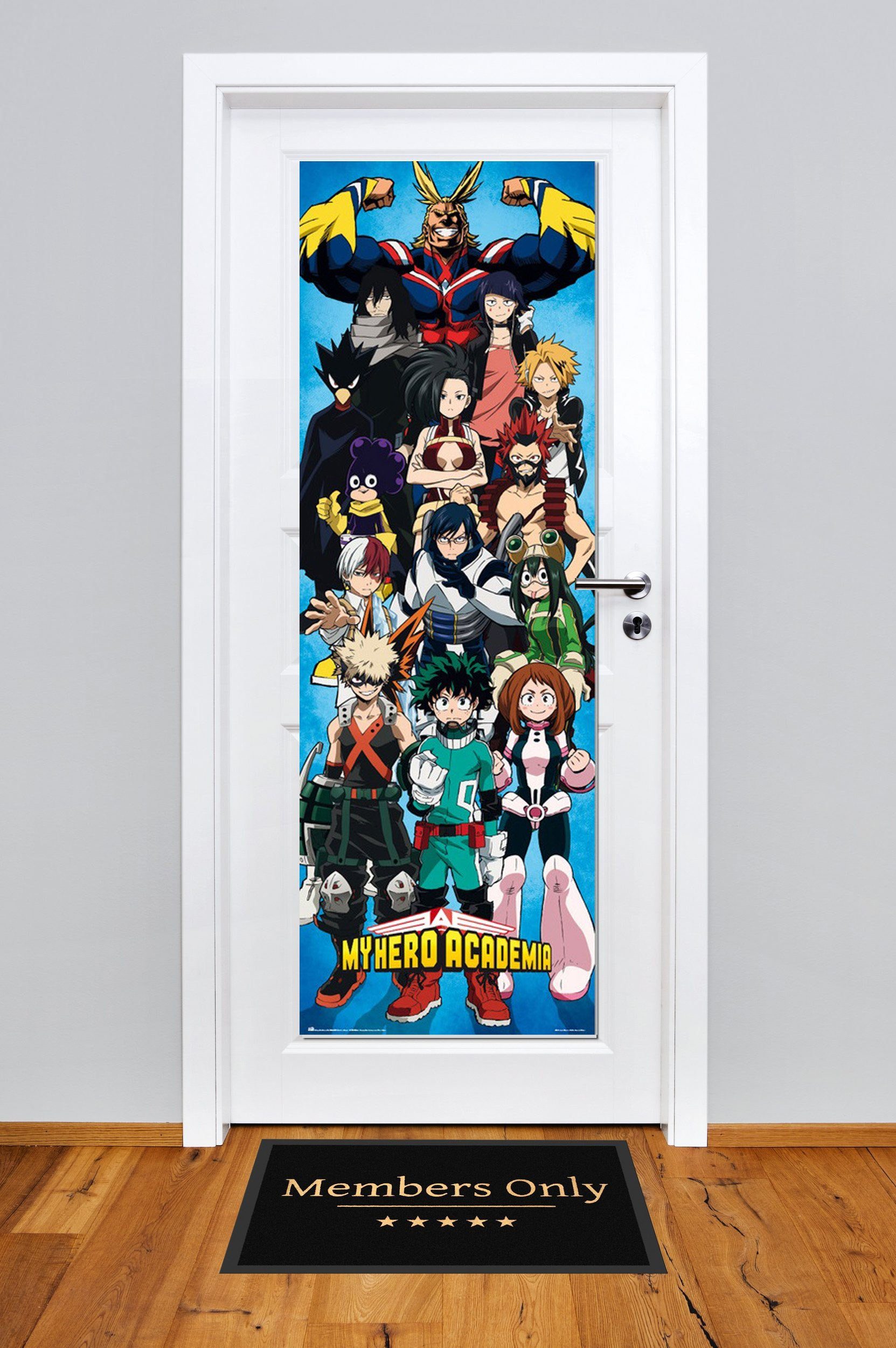 empireposter Poster Riesiges My Hero Academia Türposter Format 158 x 53 cm | Poster