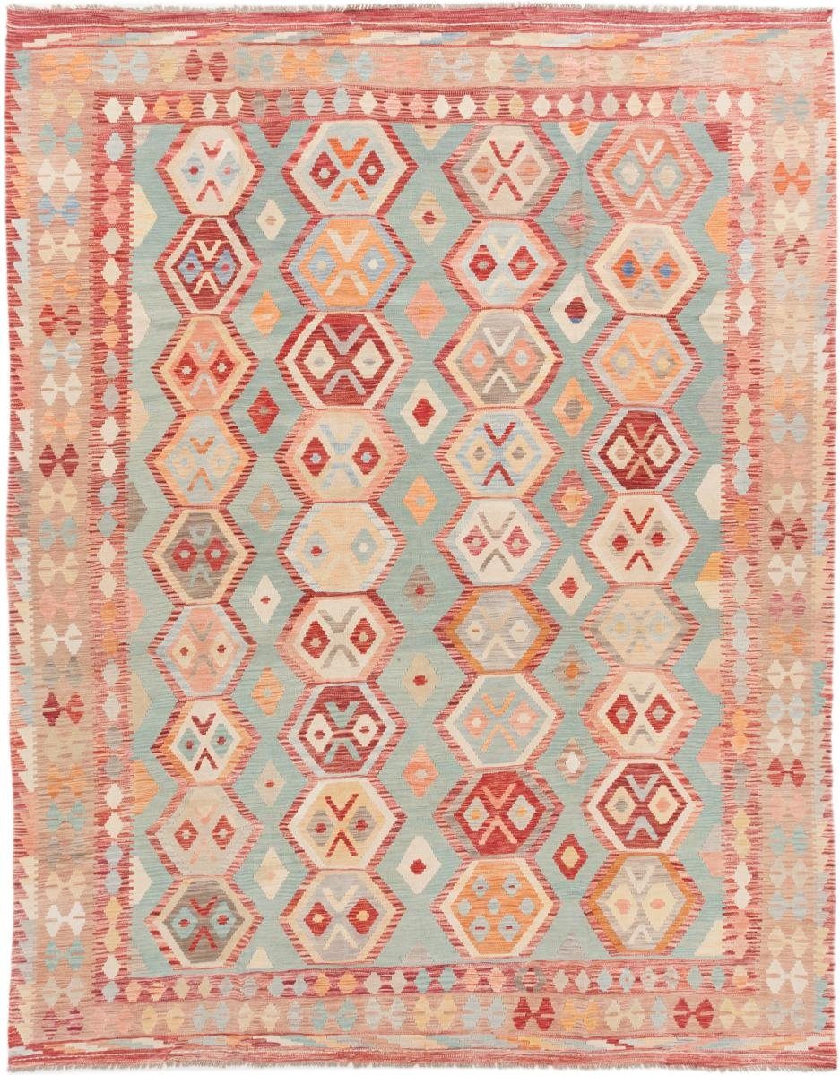 Orientteppich Kelim Afghan 274x342 Handgewebter Orientteppich, Nain Trading, rechteckig, Höhe: 3 mm