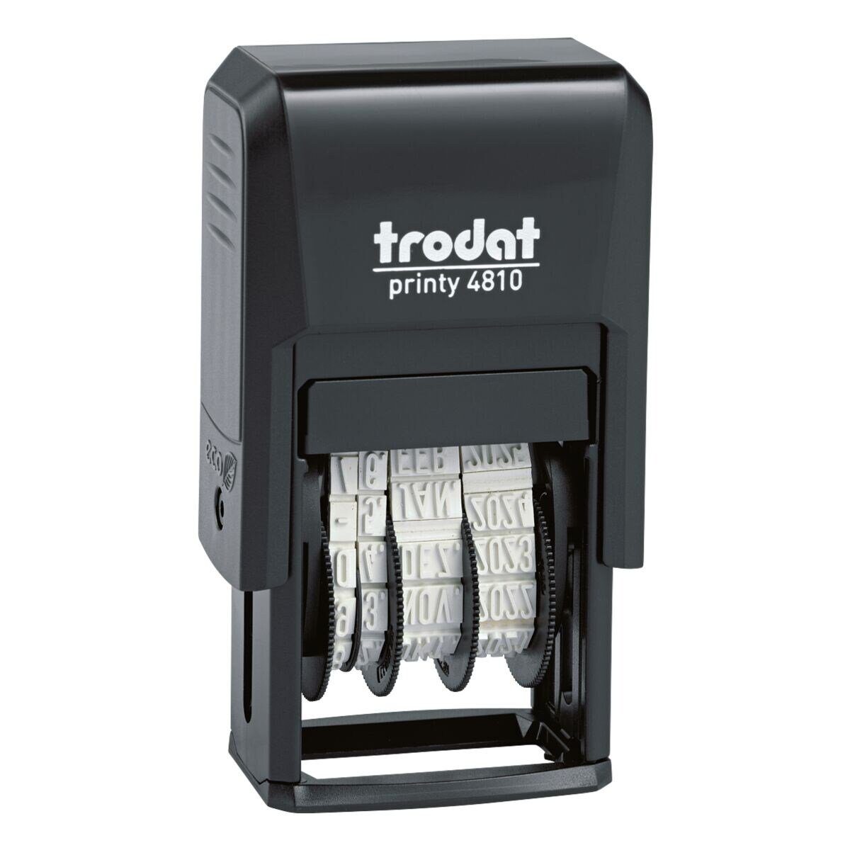 TRODAT Stempel Printy 4810, Datumstempel mit Datumseinstellungen, selbstfärbend