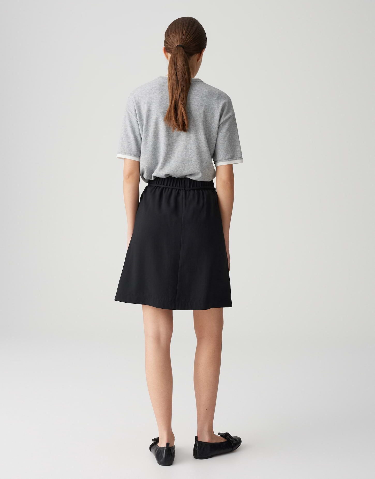 OPUS Minirock RANIA aus weichem Modalmix Twill