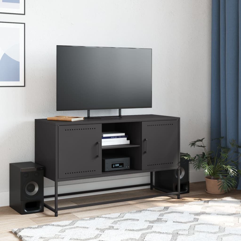 vidaXL TV-Schrank TV-Schrank Schwarz 100,5x39x60,5 cm günstig online kaufen