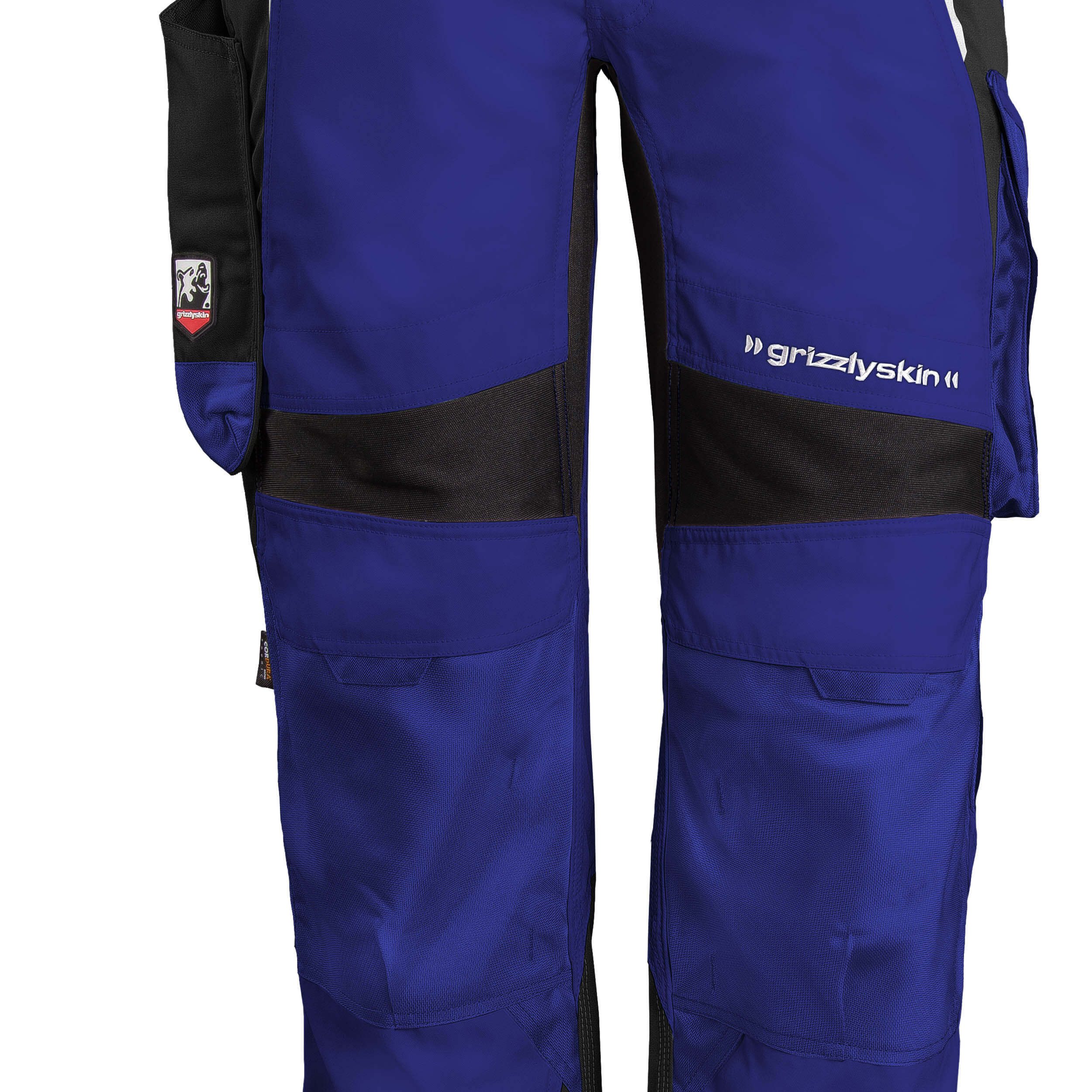 Qualitex Workwear Arbeitsbundhose IRON Arbeitshose Herren - Cargohose, Outdoorhose - Hose für Herren (1-tlg) Cordura, Stretch, viele Taschen, atmungsaktiv. Premium Qualität.