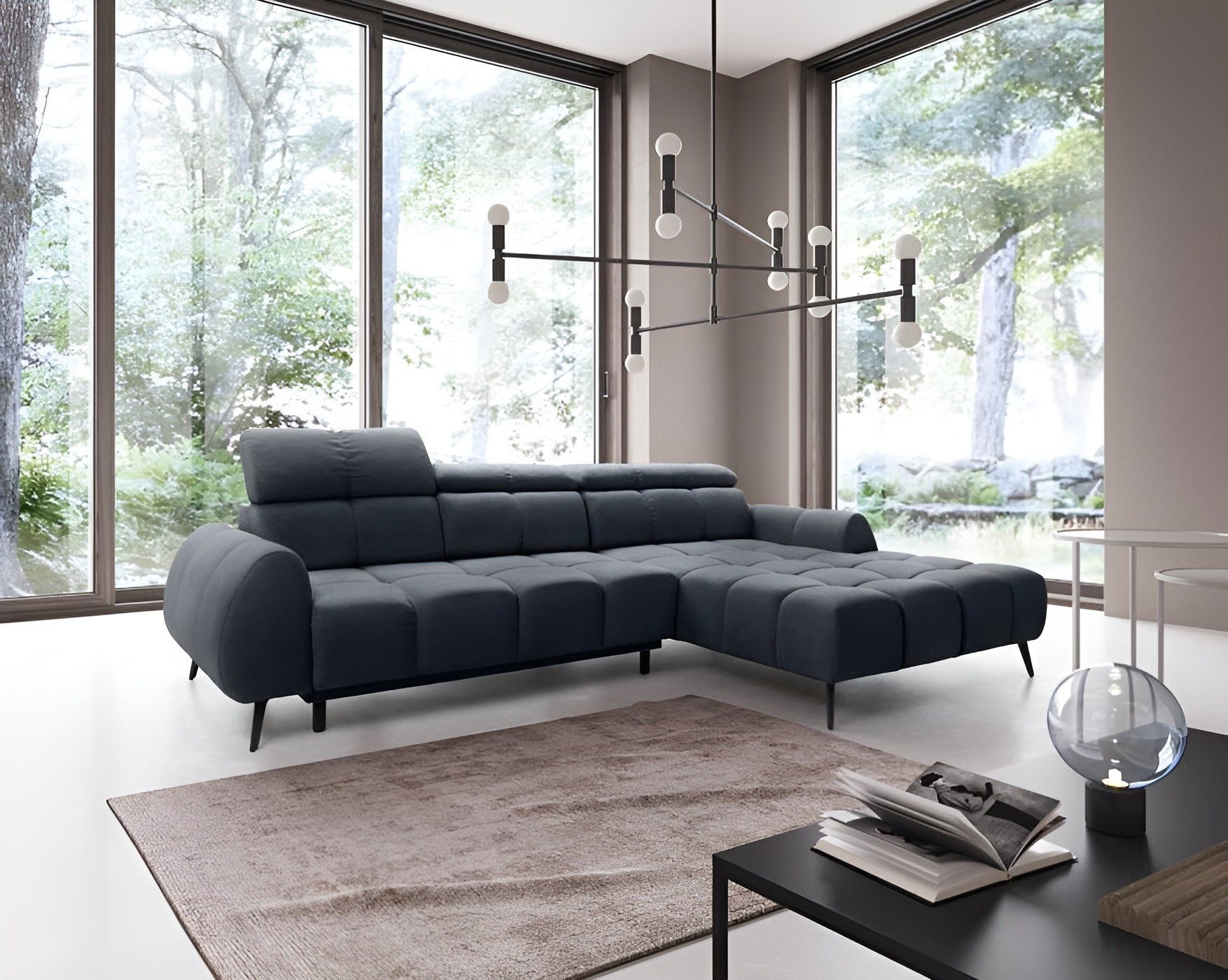 Luxusbetten24 Schlafsofa Designer Sofa Piano, mit günstig online kaufen