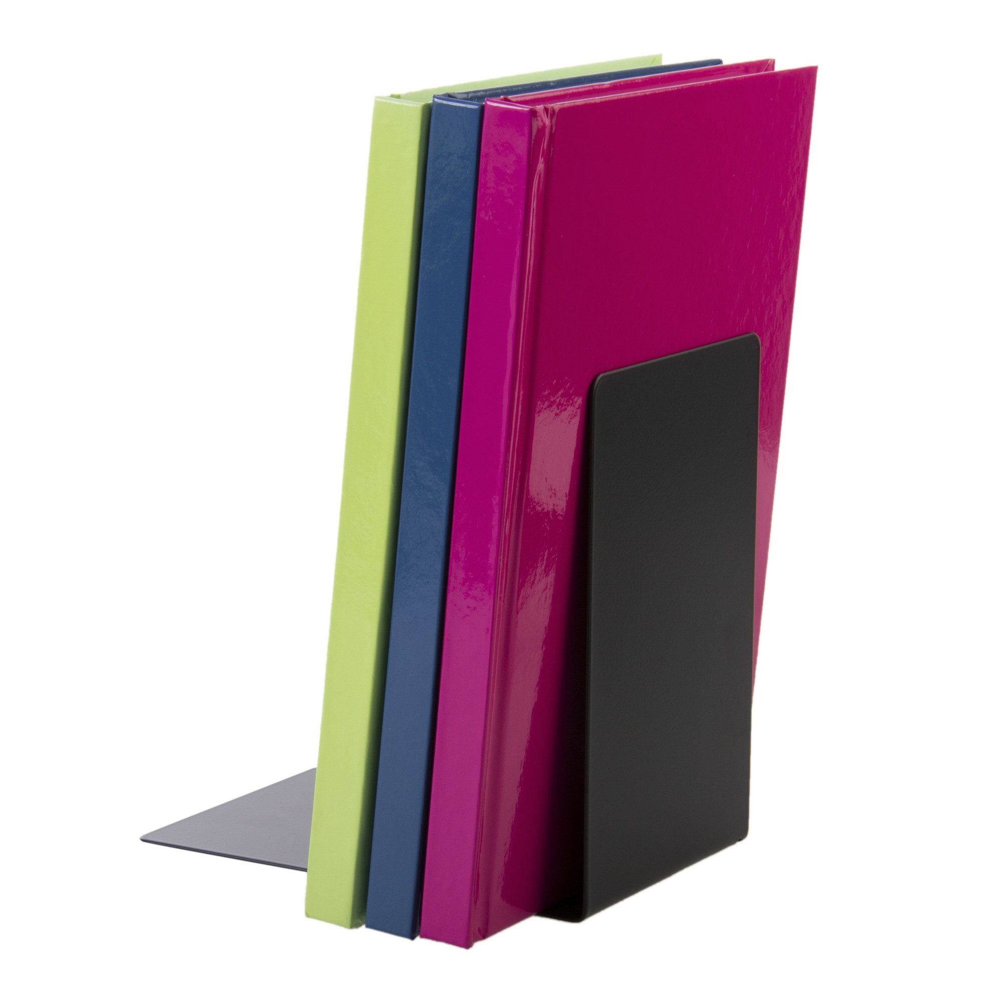 WESTCOTT Briefablage Buchstütze E-10244 00 90x140x140mm schwarz 2 Stück