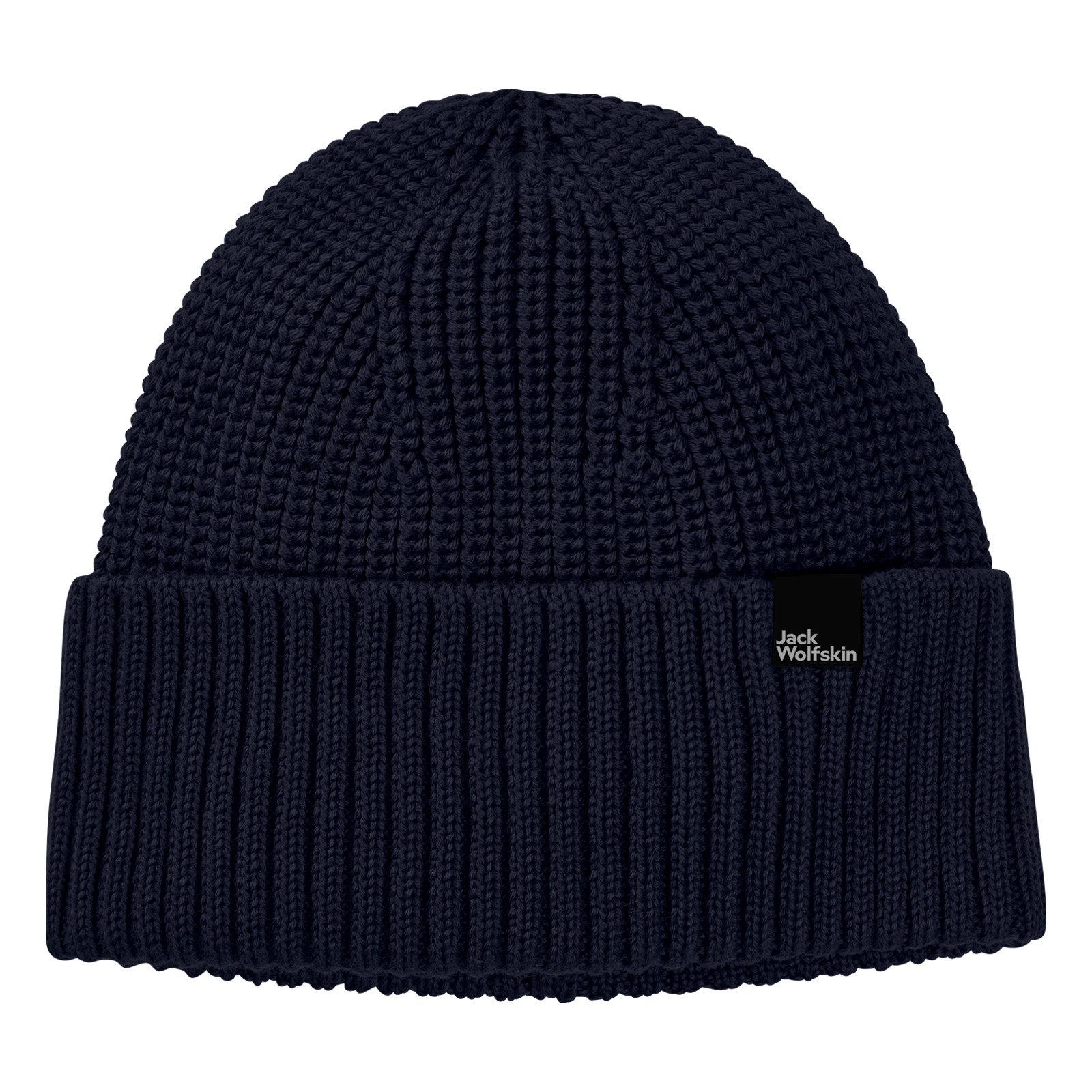 Jack Wolfskin Beanie Schwansee Beanie W mit breitem Aufschlag und Logo-Patc günstig online kaufen