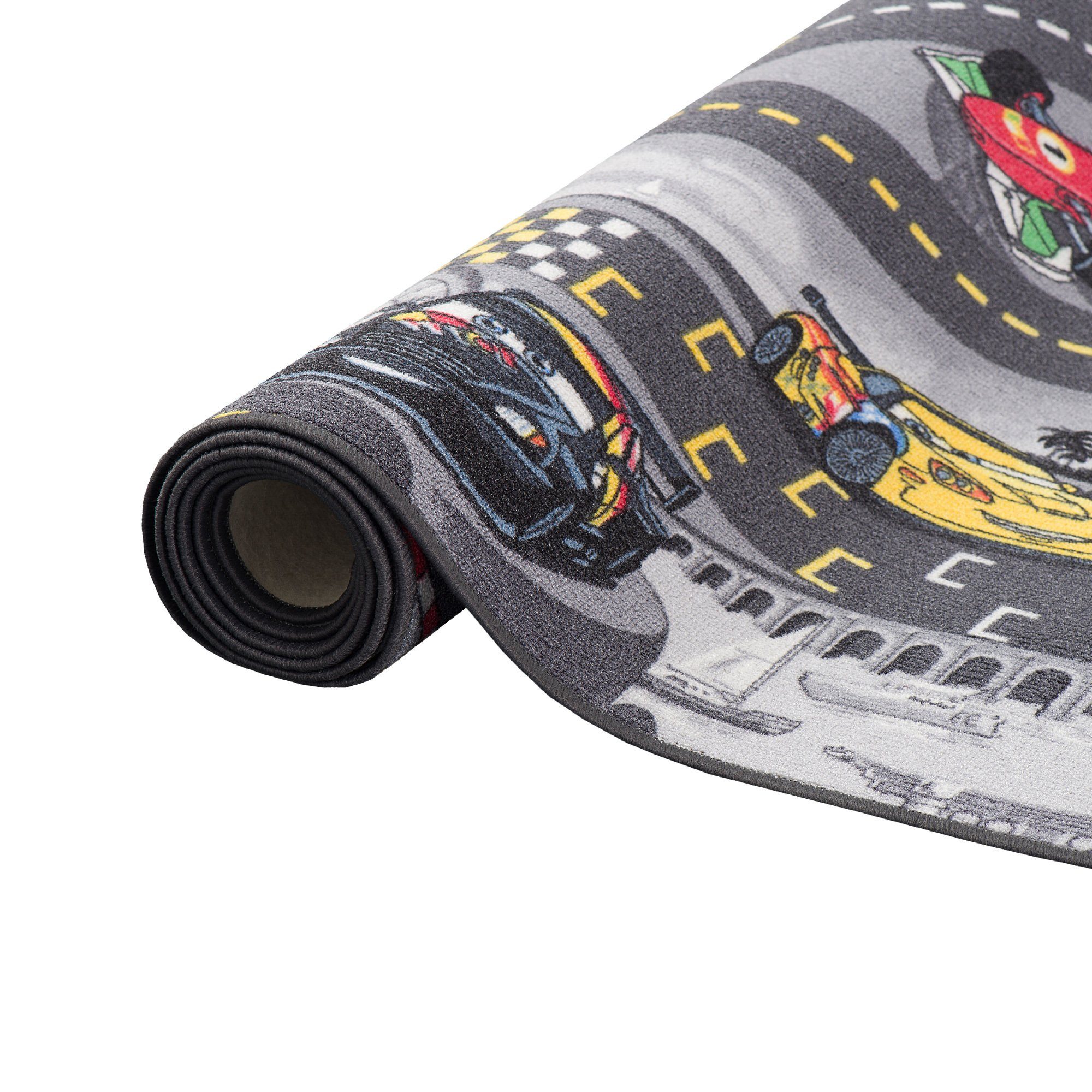 Snapstyle Kinderteppich Kinder und Spielteppich Disney Cars, Eckig, Höhe: 4 mm
