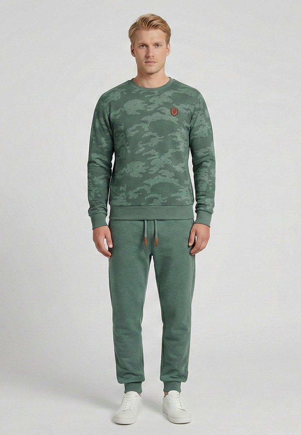 naketano Hoodie Kapuzenpullover Herren Baumwolle, weich, Kapuze, Kängurutasche (Spar-Set, Rainerius) Hoodie, weiche Sweatware, Rippbündchen, Streetwear, Loungewear