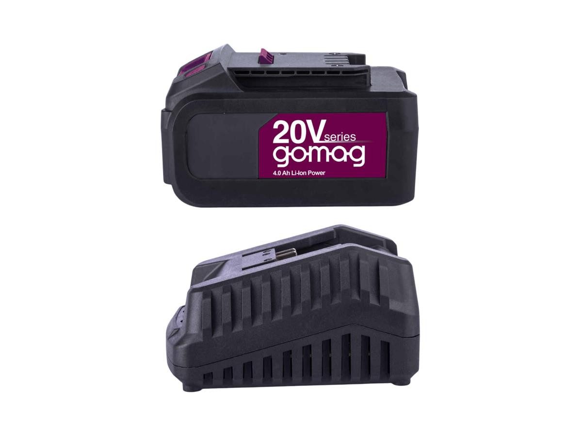 Gomag GO-SK4.0 Akku Starter-Set Gomag GO-SK4.0 (20V V, 2 St), LED-Anzeige