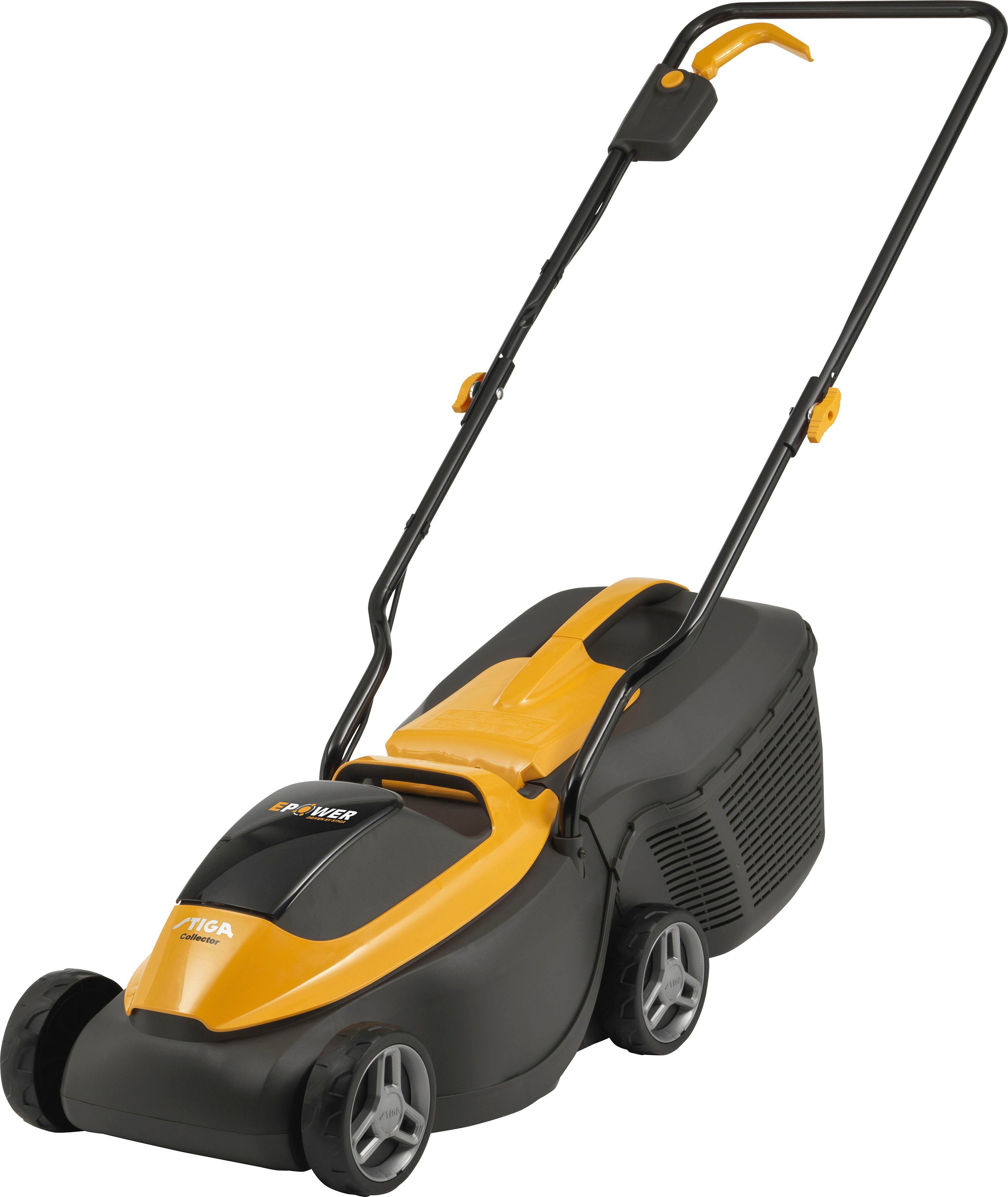 STIGA GARDEN Akkurasenmäher Collector 132e, 30 cm Schnittbreite, mit Akku 20V/4Ah und Ladegerät